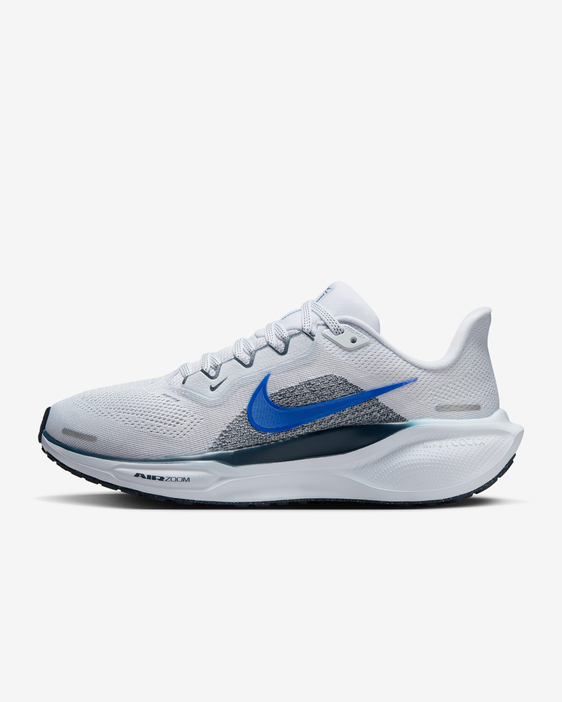 Nike Pegasus 41 Women's Road Running Shoes - Football Grey/Armory Navy/White/Hyper Royal