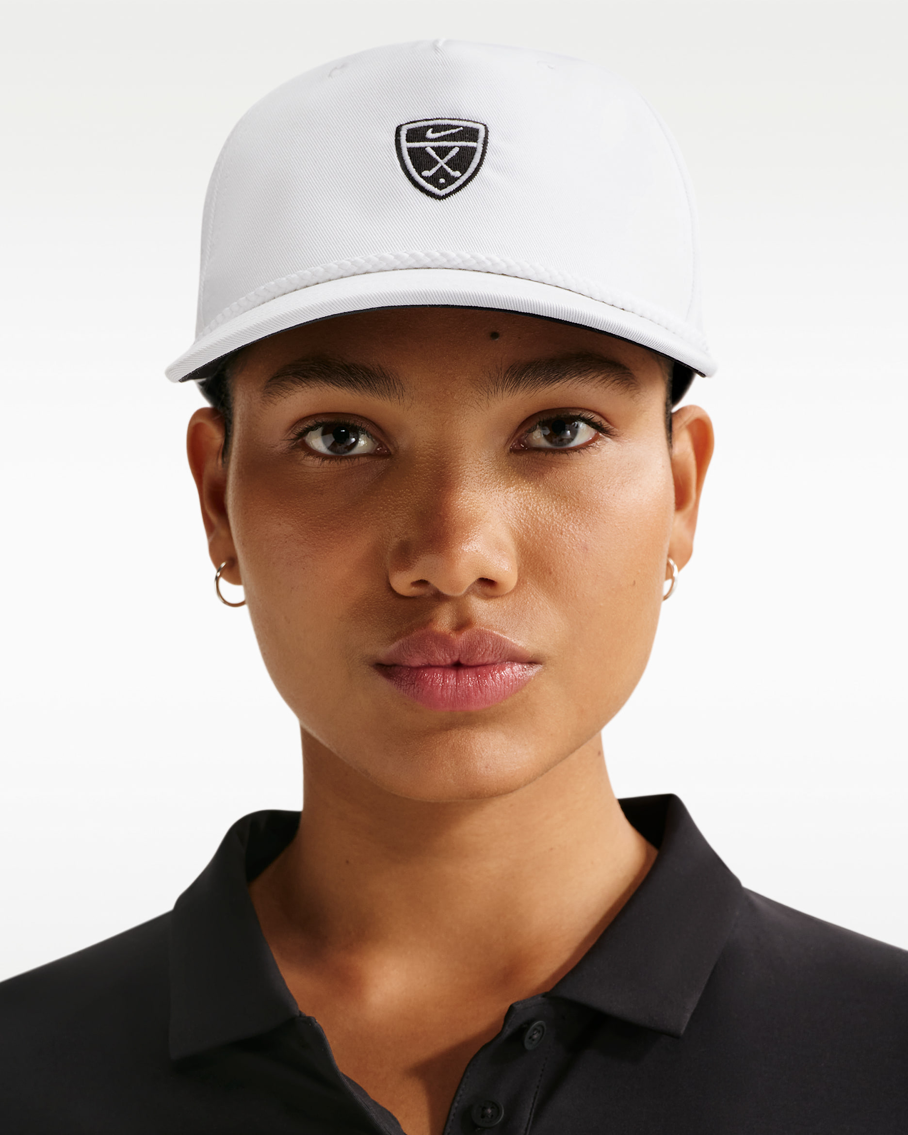 Gorra de golf sin estructura Nike Pro - Blanco/Antracita