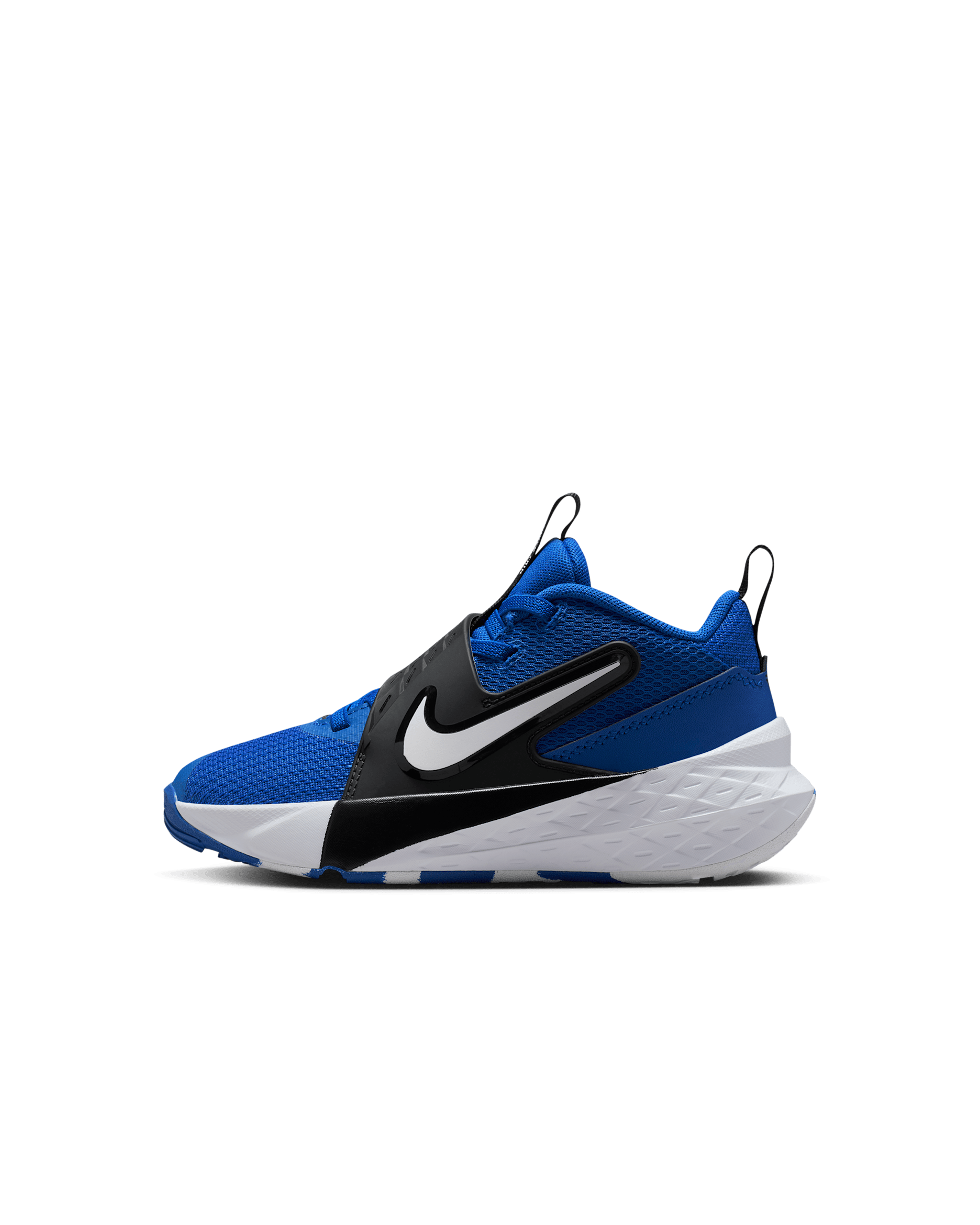 Nike Team Hustle D 12 Schuh (jüngere Kinder) - Game Royal/Schwarz/Weiß