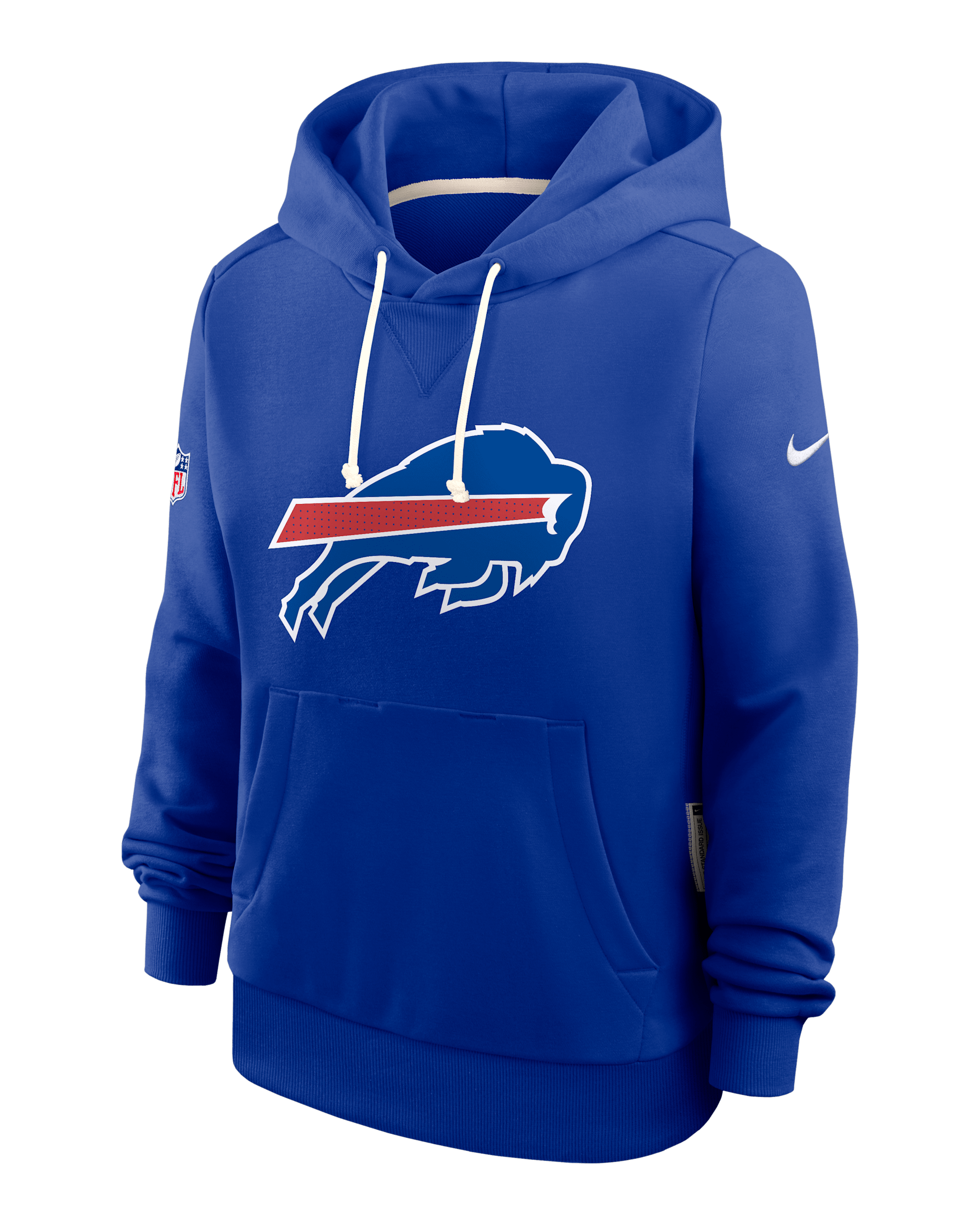 Buffalo Bills Sideline Women's Nike Dri-FIT NFL Pullover Hoodie - Royal