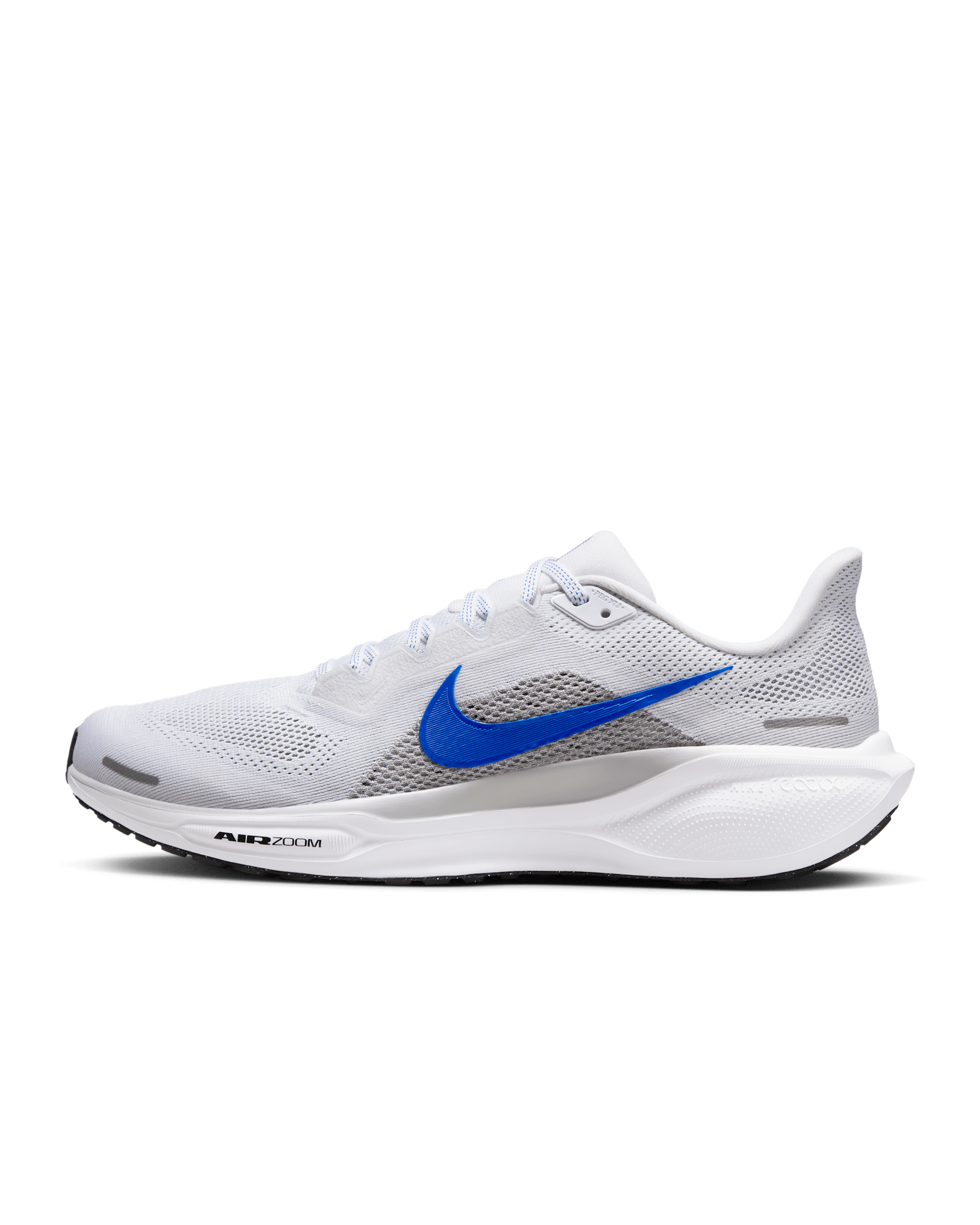 Nike Pegasus 41 Men's Road Running Shoes - White/Wolf Grey/Pure Platinum/Racer Blue
