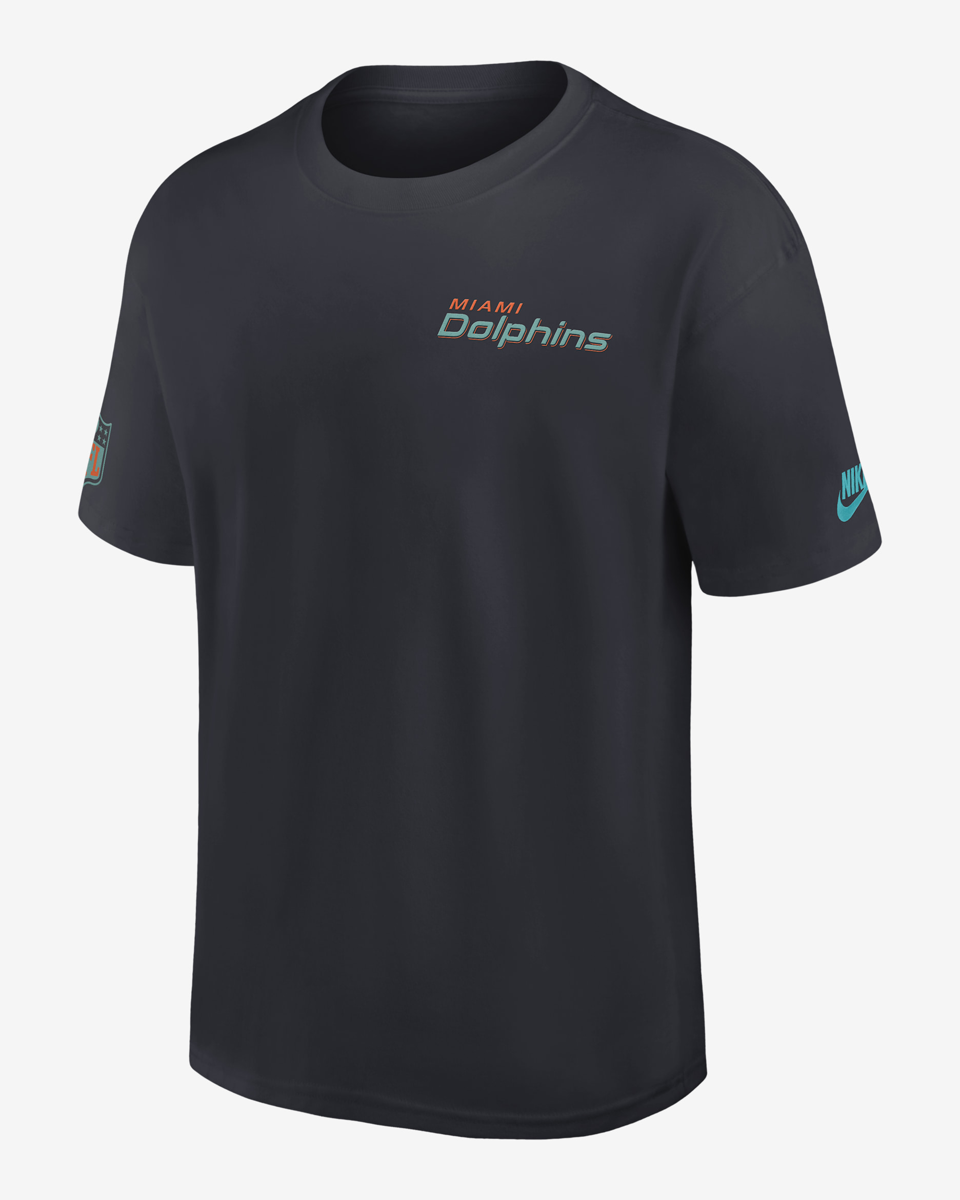 Miami Dolphins Rivalries Collection Essential Max90 Men's Nike NFL T-Shirt - Navy