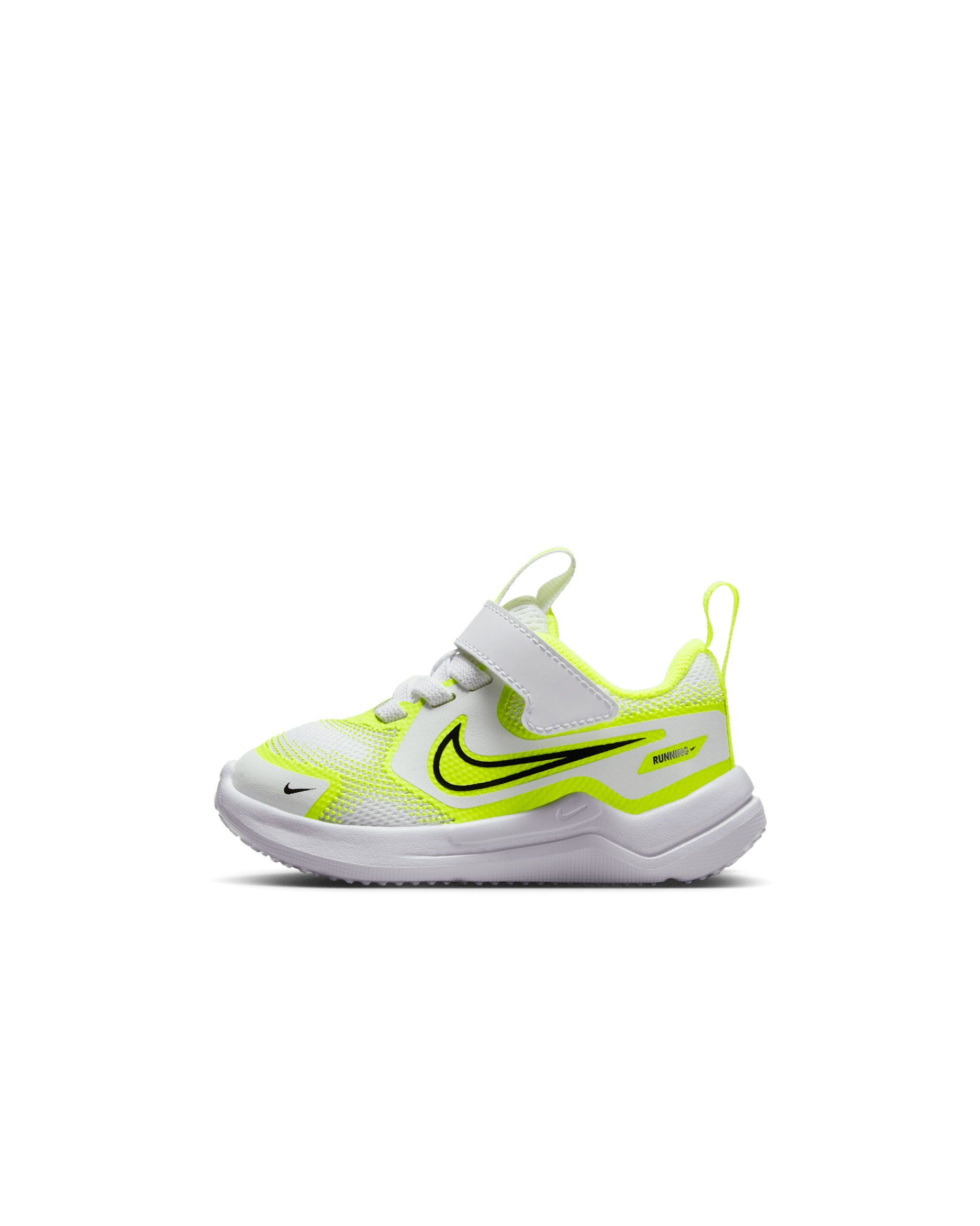 Nike Cosmic Runner Baby/Toddler Shoes - White/Volt/Black