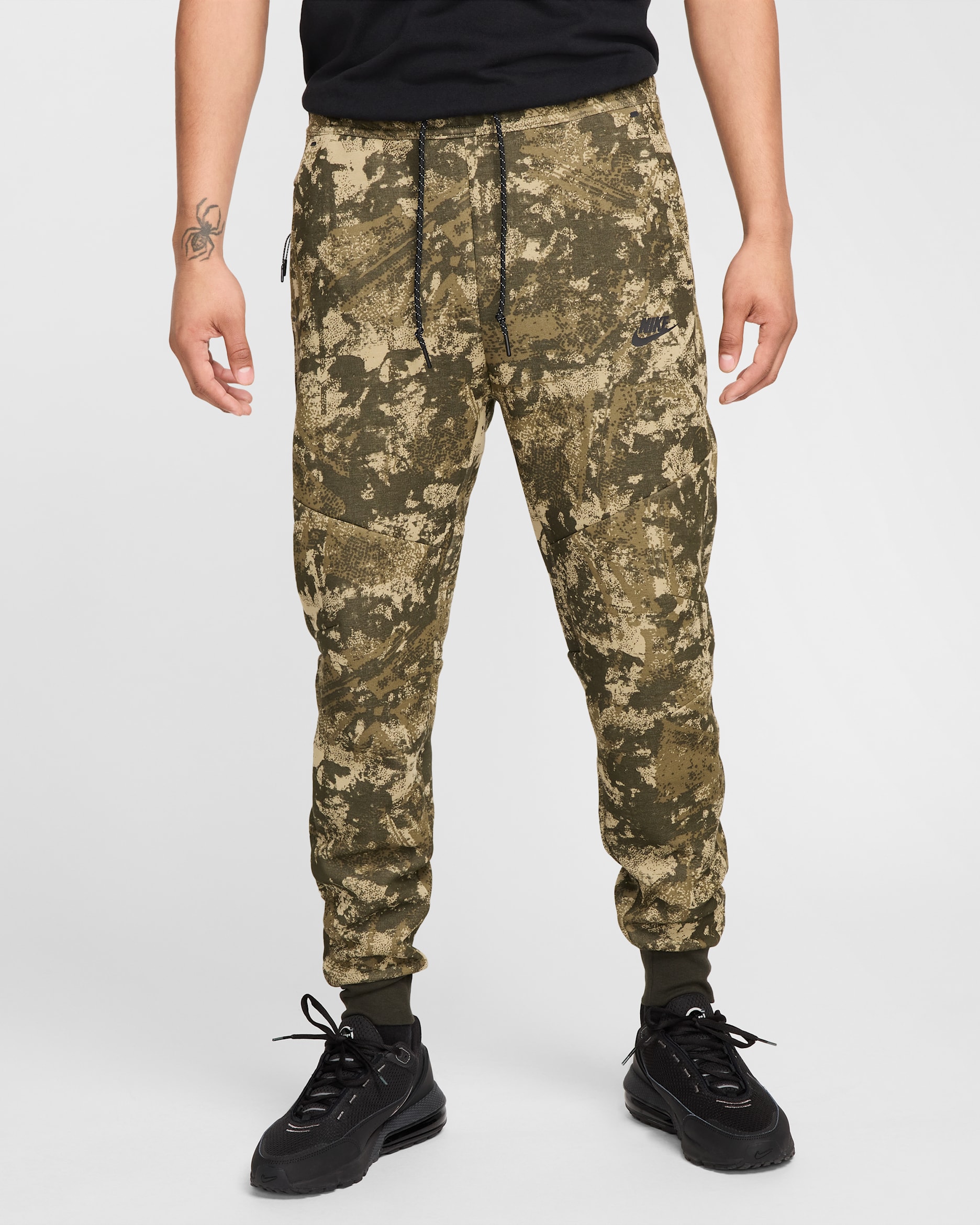 Nike Tech Men's Fleece Joggers - Neutral Olive/Medium Olive