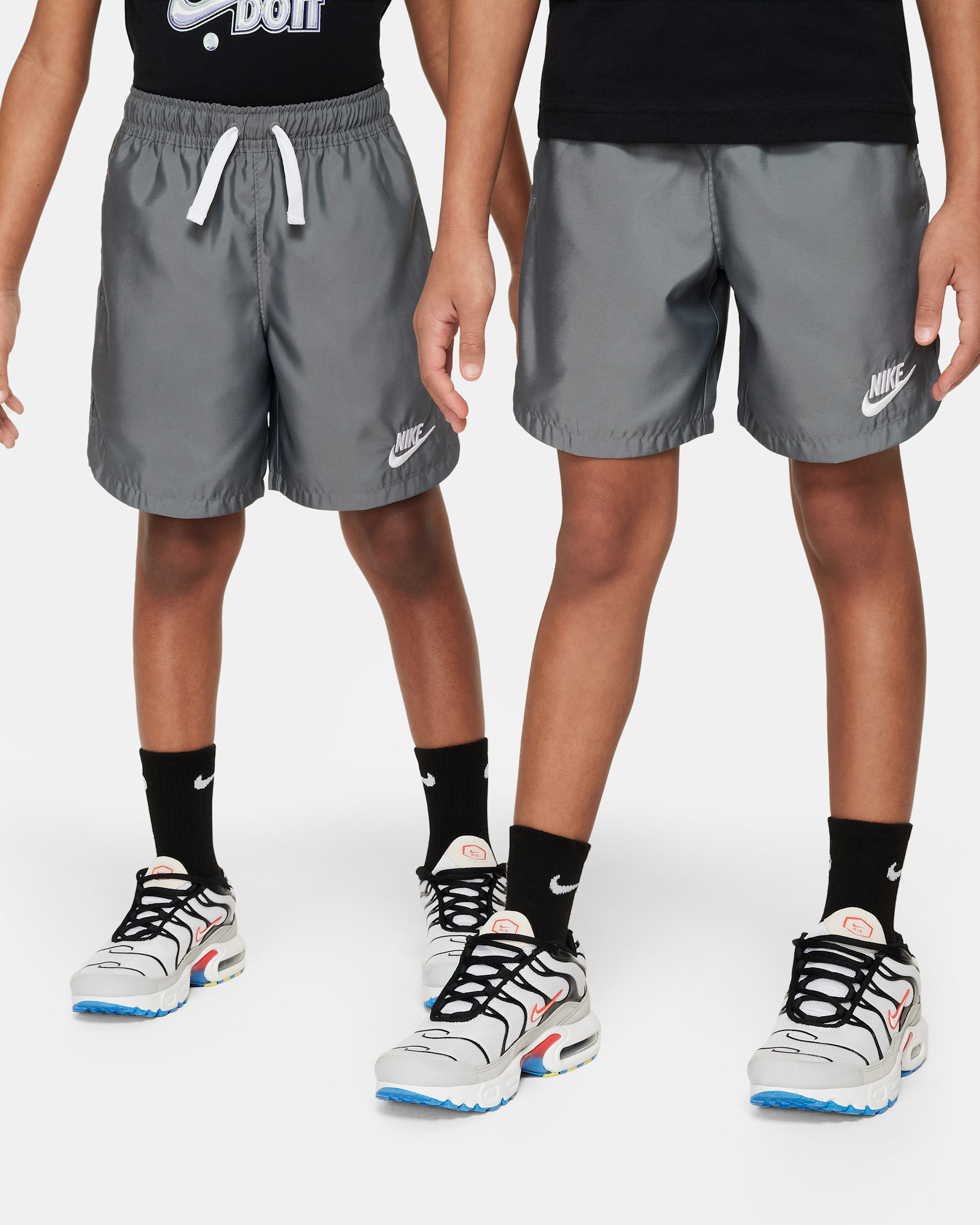 Nike Little Kids' Woven Shorts - Smoke Grey