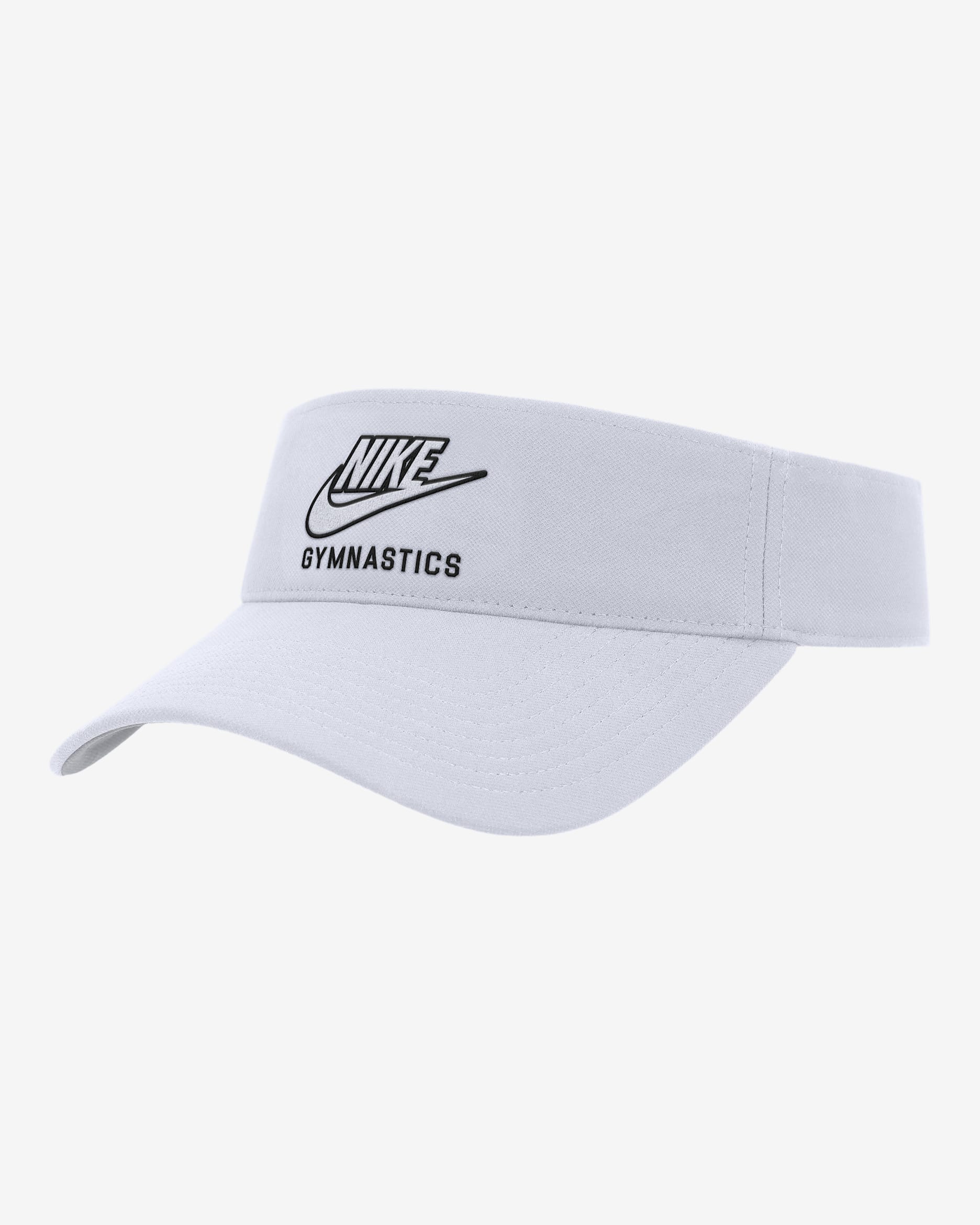 Visera de gimnasia Swoosh Nike Ace - Blanco