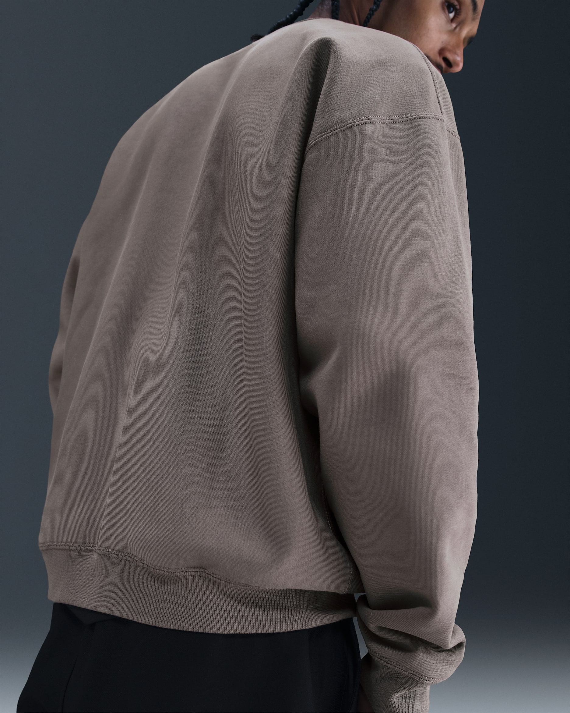 Nike Solo Swoosh Men's Fleece Crew