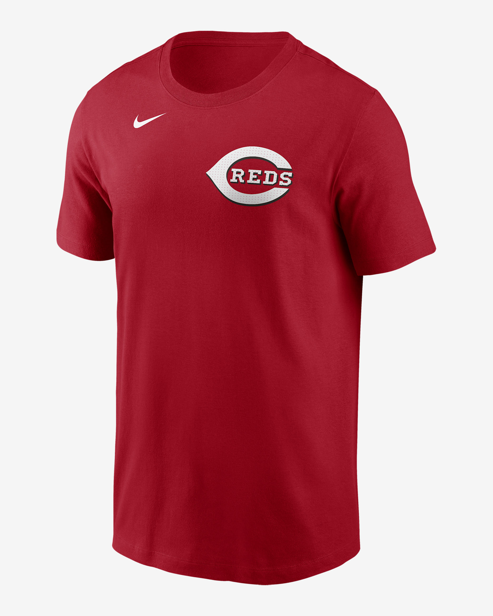 Playera Nike de la MLB para hombre Elly De La Cruz Cincinnati Reds Fuse - Rojo