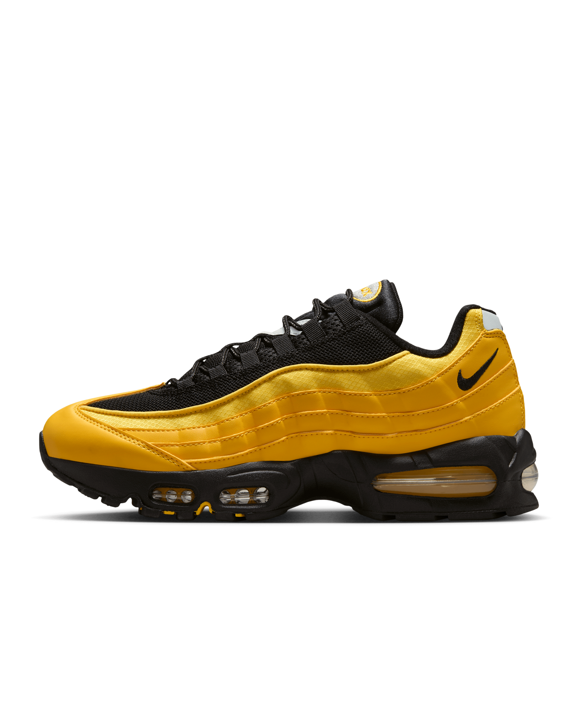 Nike Air Max 95 'Big Bubble' Men's Shoes - Varsity Maize/Black/Metallic Silver/Black