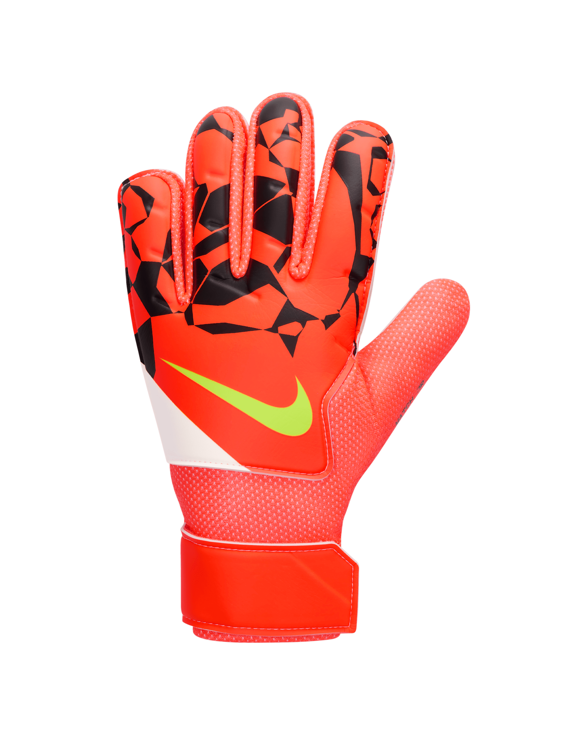 Gants de foot de gardien de but Nike Match Jr. pour ado - Hyper Crimson/Noir/Volt