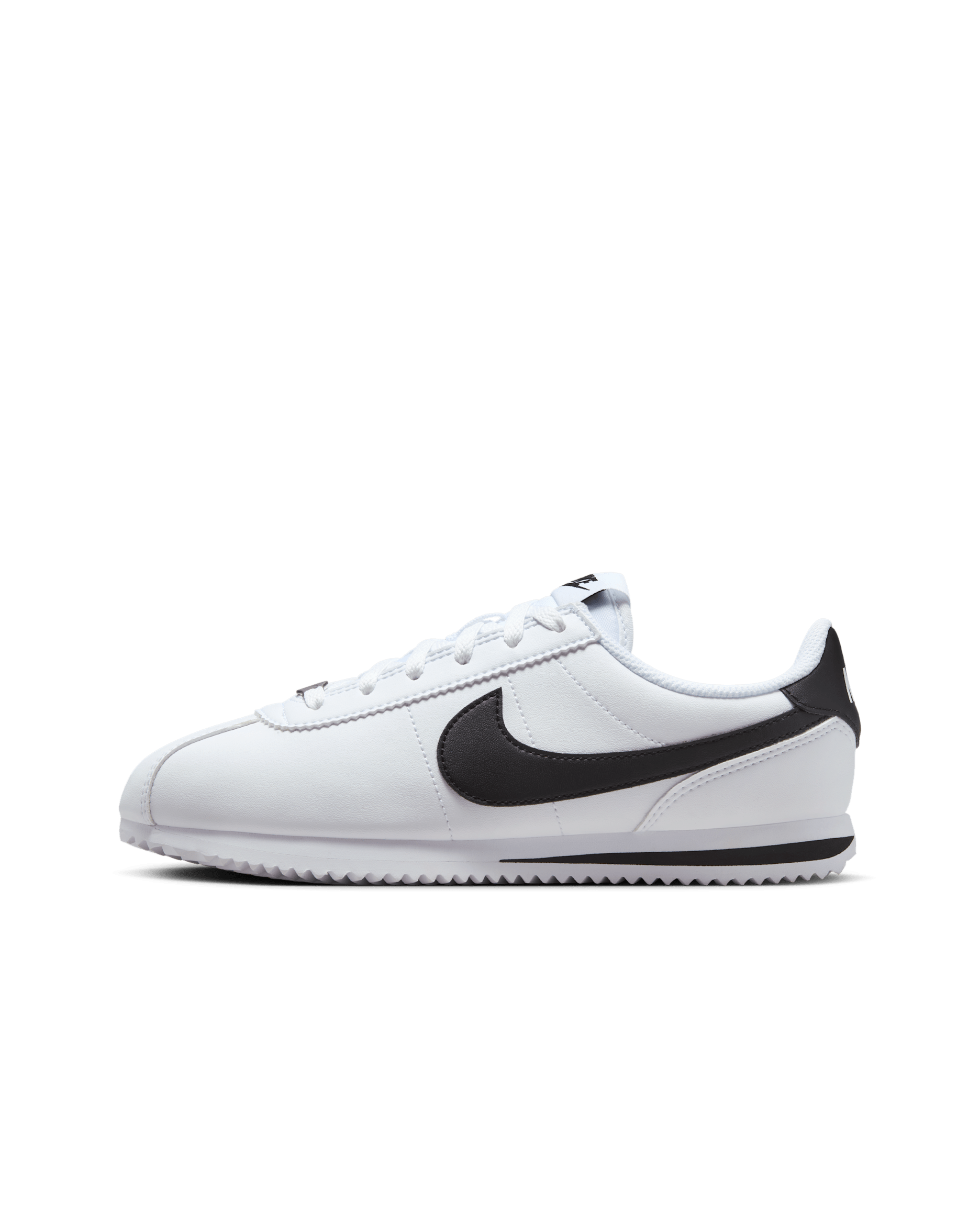 Nike Cortez Big Kids' Shoes - White/Black