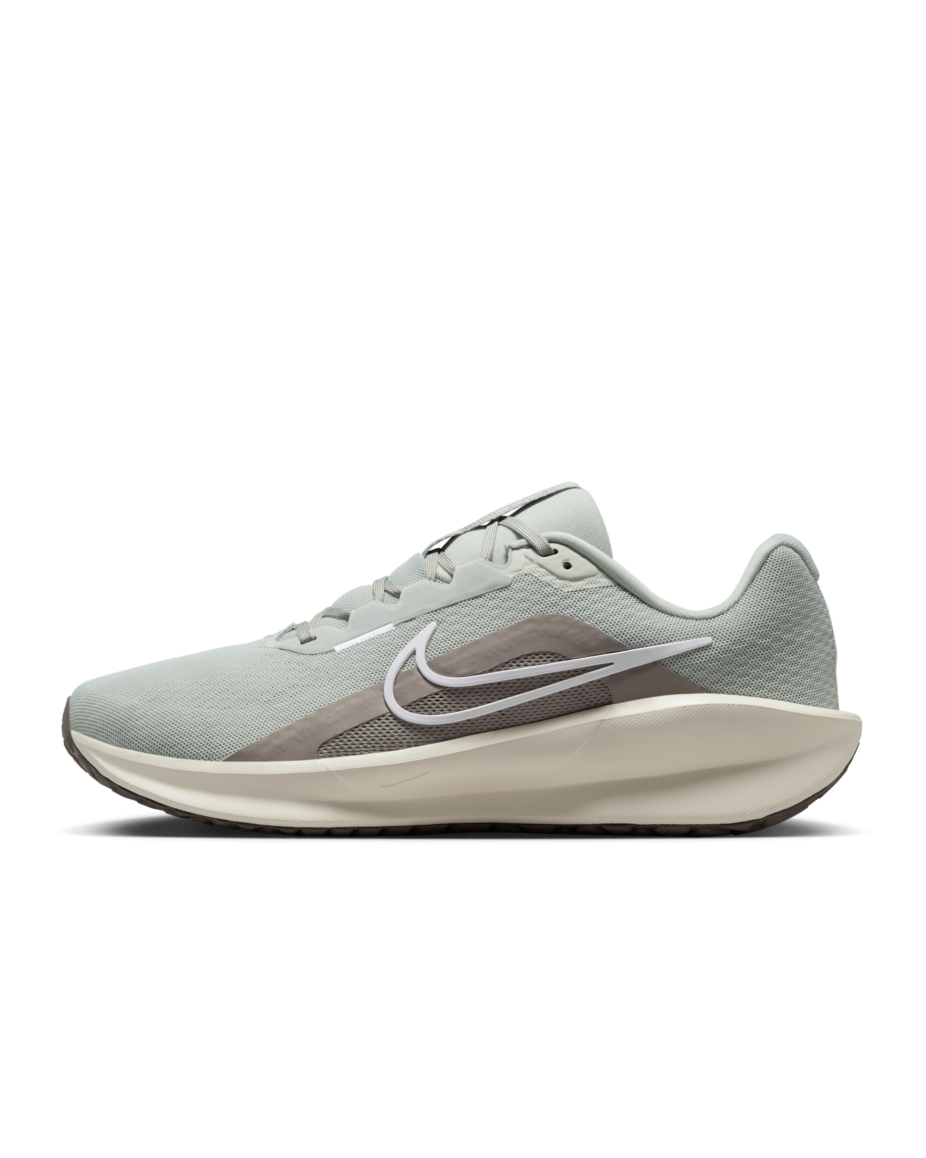 Nike Downshifter 13 Men's Road Running Shoes - Light Silver/College Grey/Sail/White