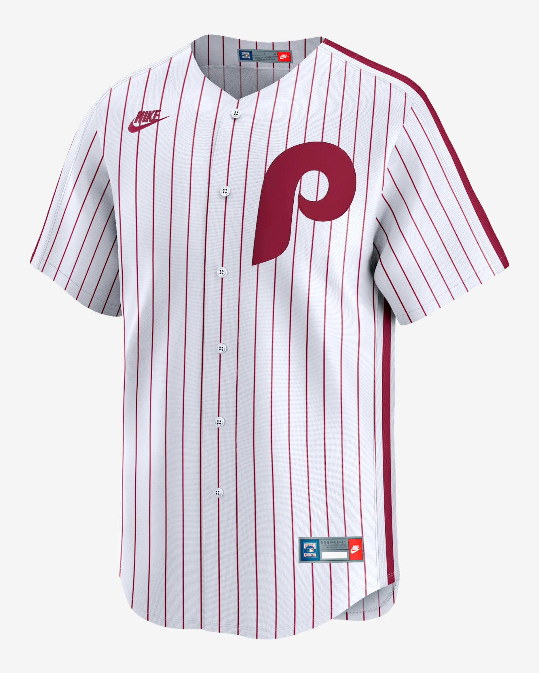 Philadelphia Phillies Cooperstown Men's Nike Dri-FIT ADV MLB Limited Jersey - White