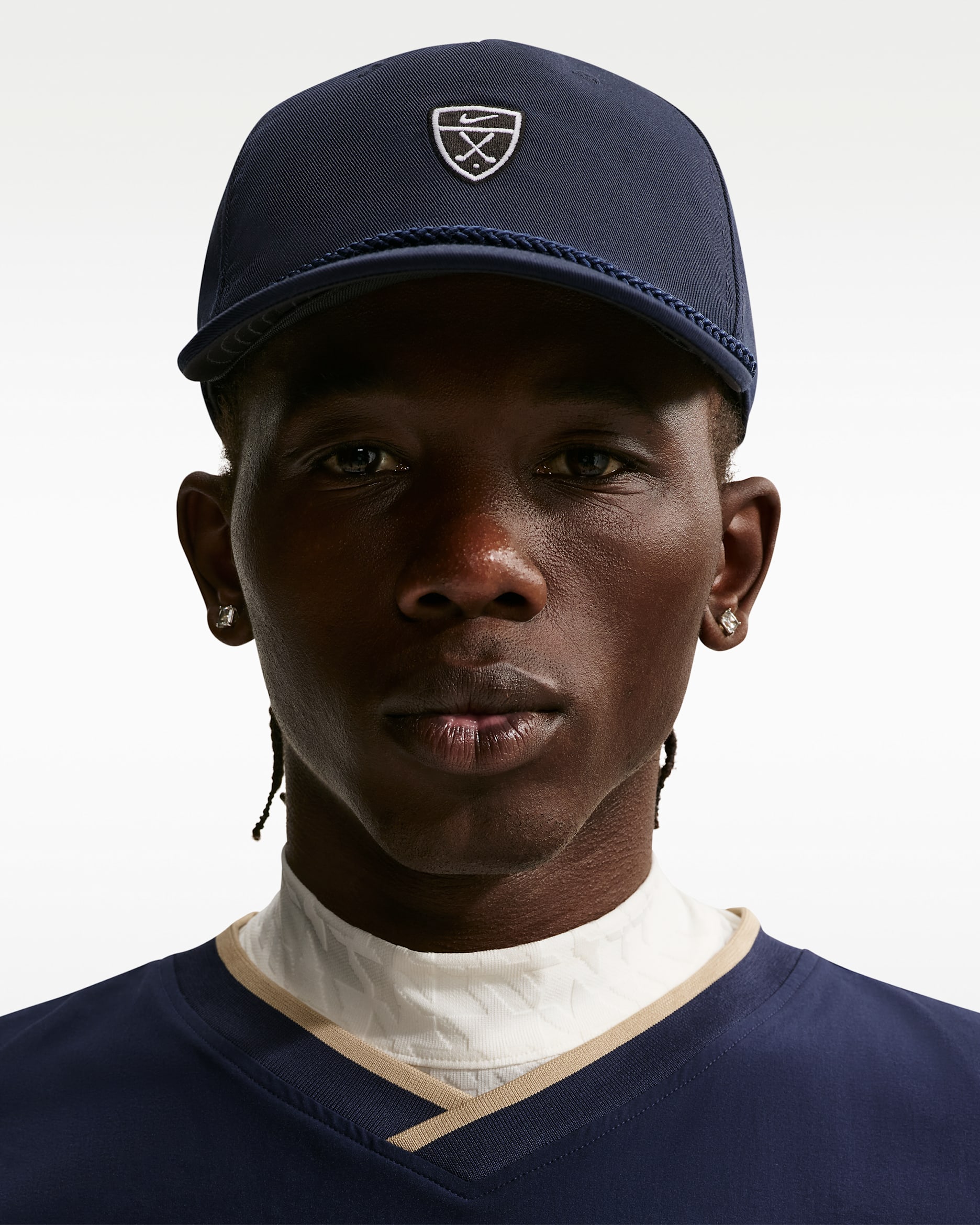 Gorra de golf sin estructura Nike Pro - Azul marino universitario/Antracita