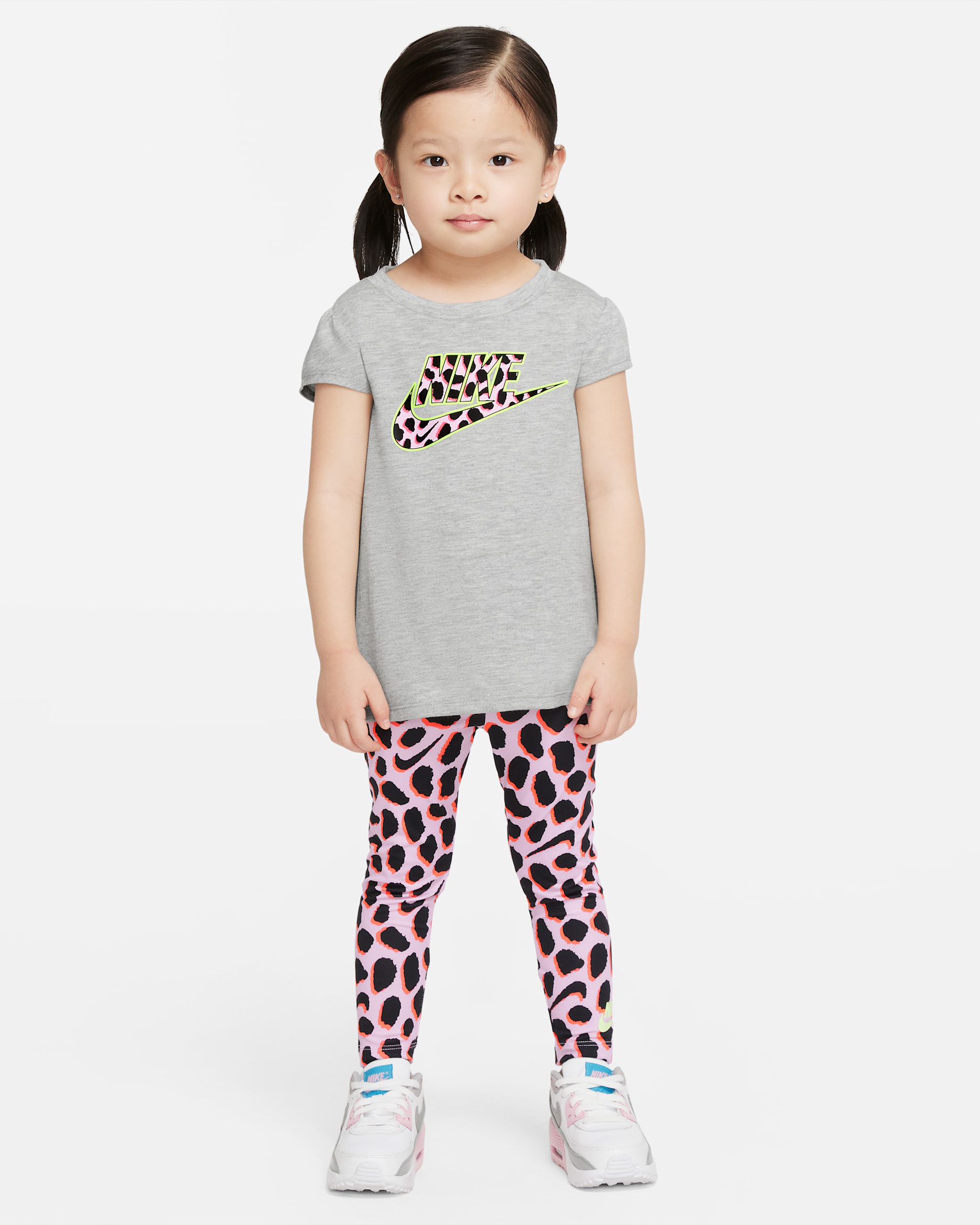 Ensemble t-shirt et legging Nike pour tout-petit - Pink Foam