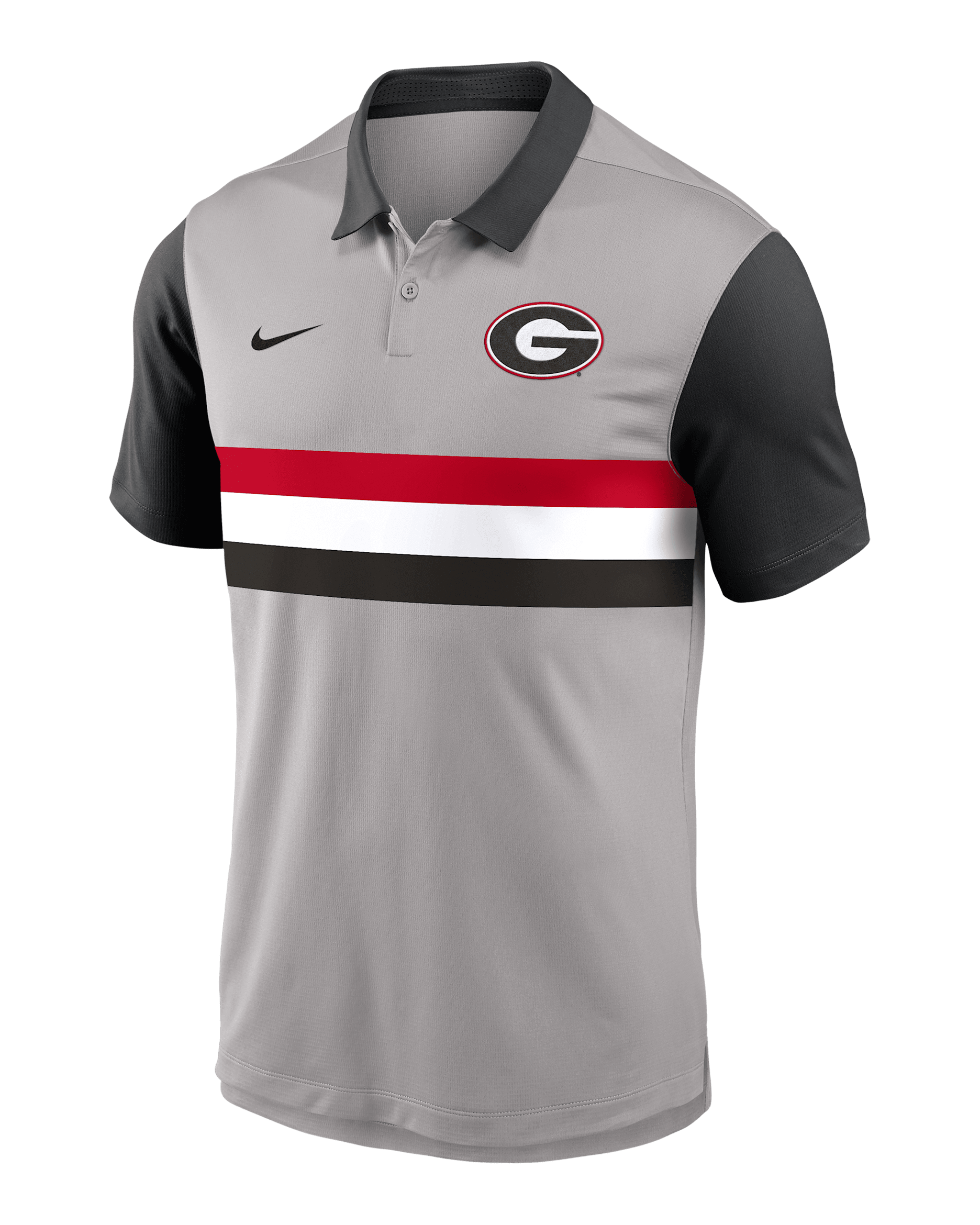 Georgia Vapor Men's Nike Dri-FIT College Polo - Grey