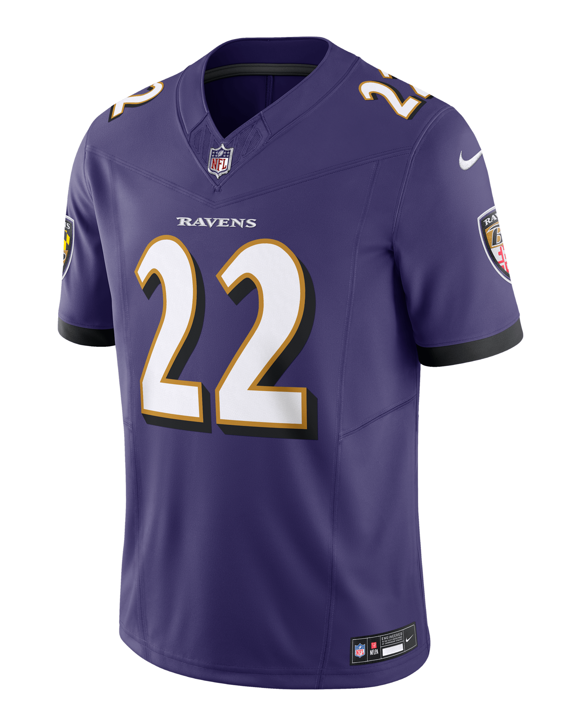 Derrick Henry Baltimore Ravens Men's Nike Dri-FIT NFL Limited Jersey - New Orchid