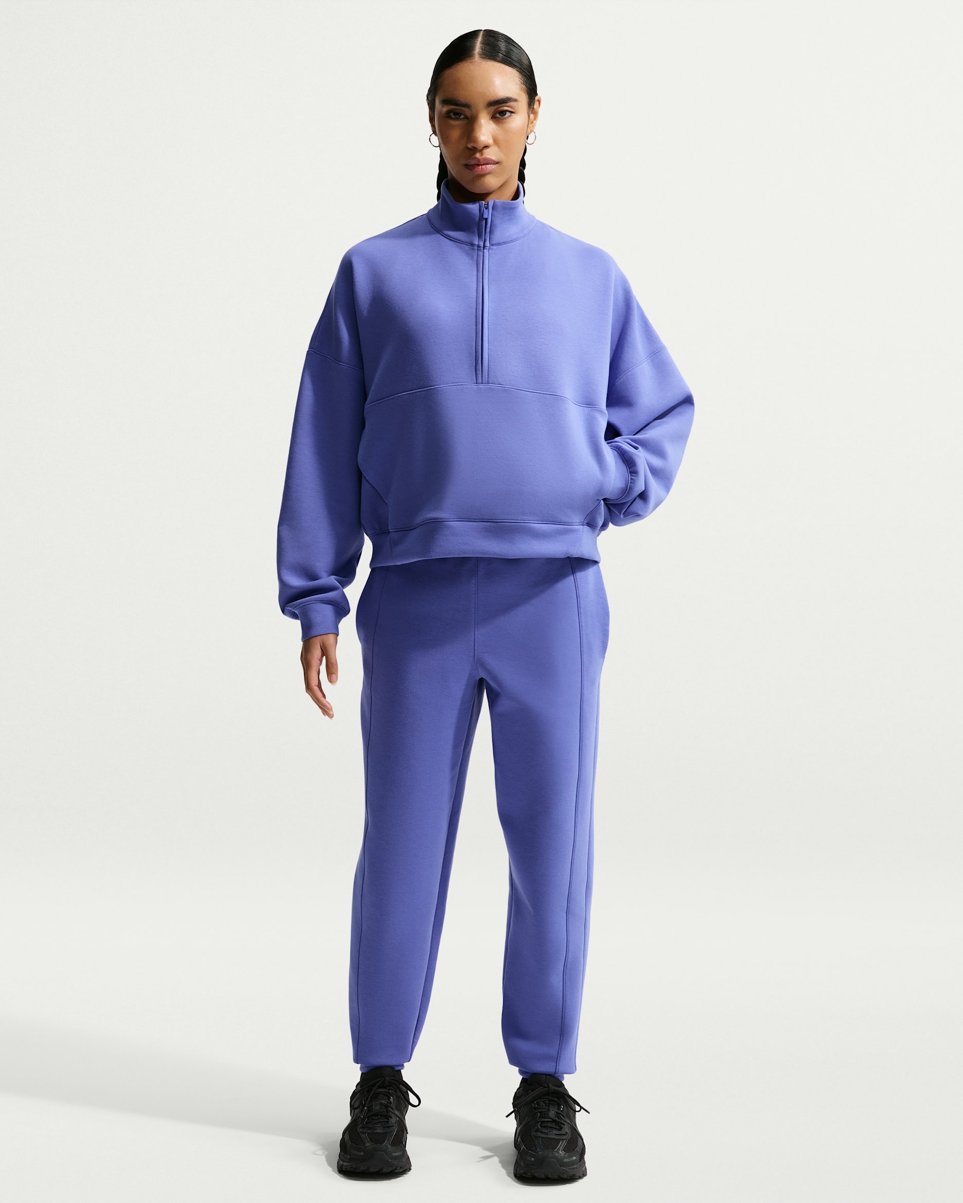 Nike 24.7 ImpossiblySoft Women's Dri-FIT Mid-Rise Joggers - Sapphire/Deep Night