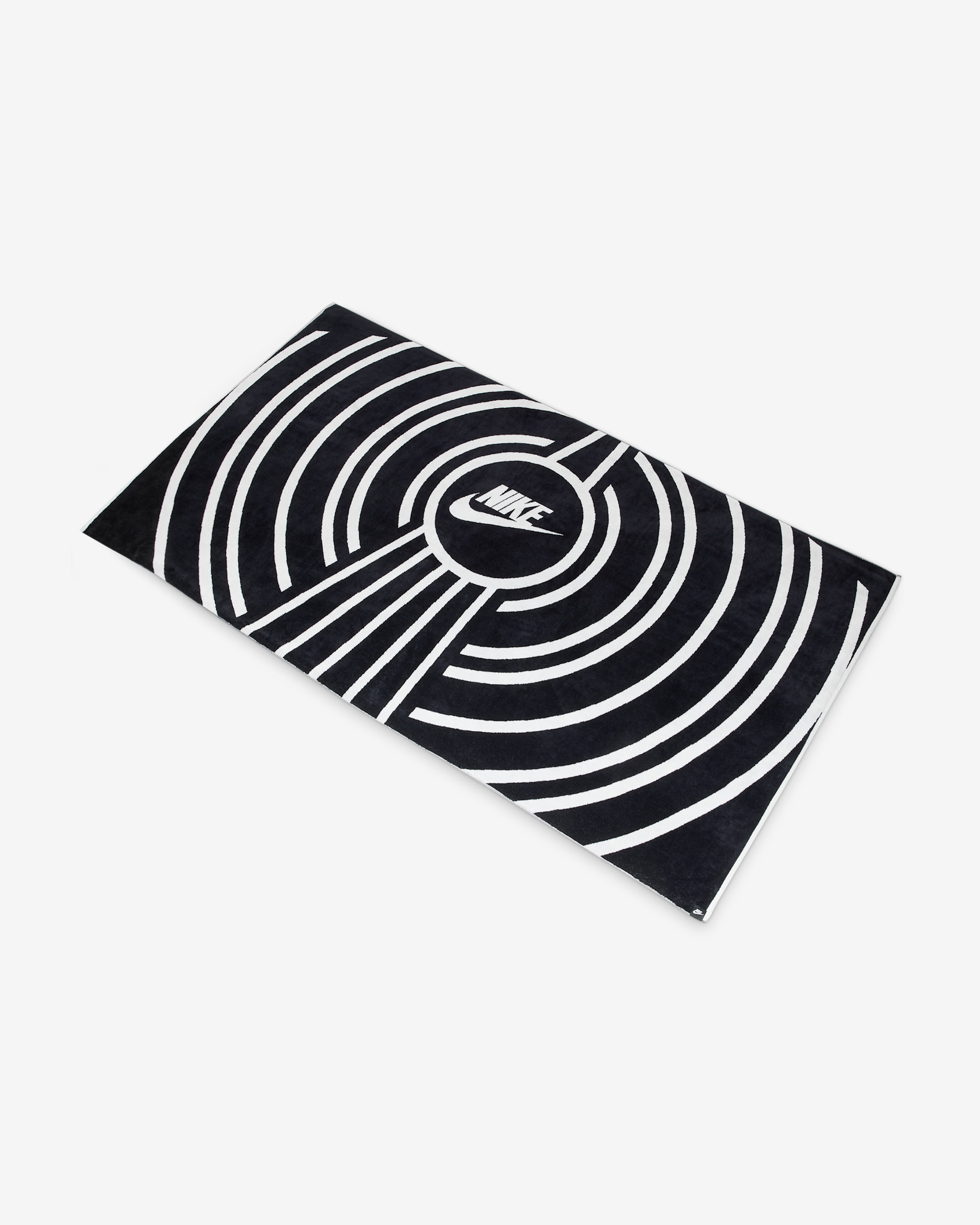 Nike Oversized Beach Towel - Black/White