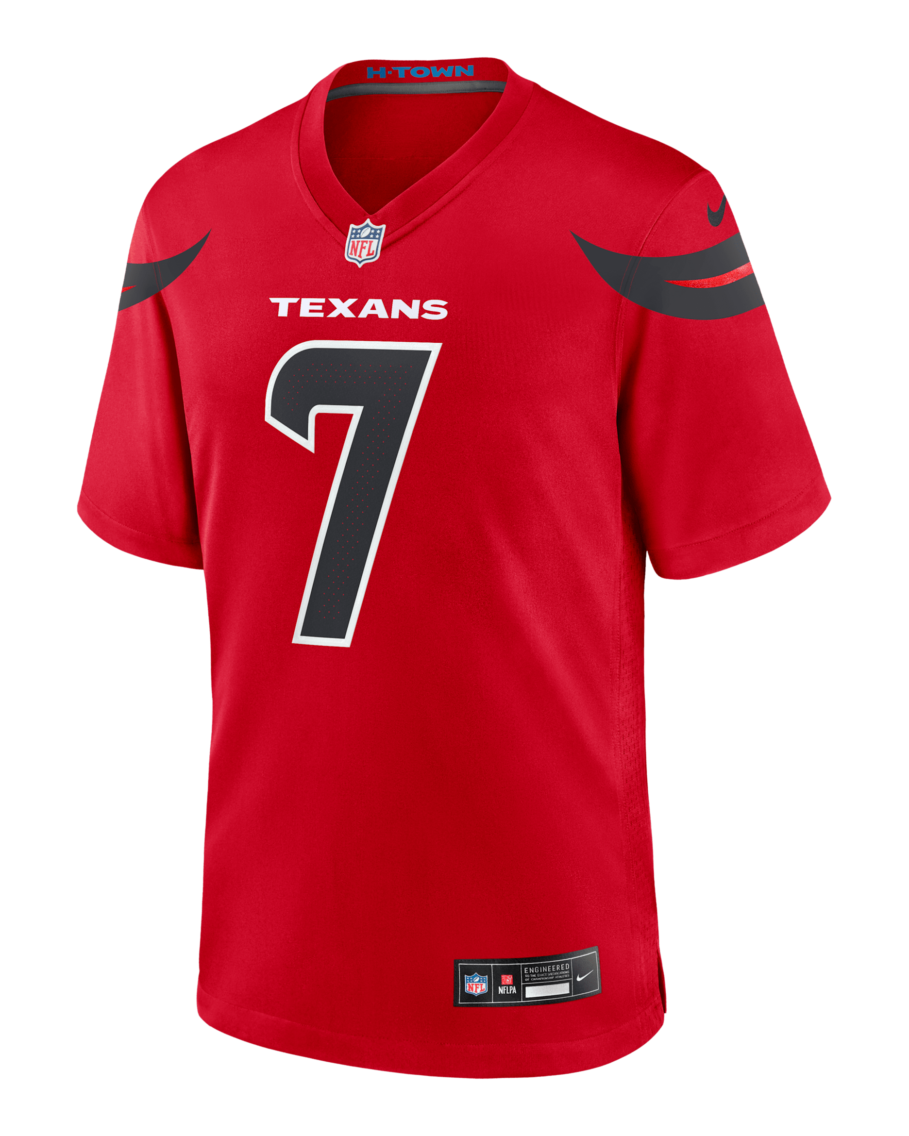 C.J. Jersey de fútbol americano Nike de la NFL Game para hombre C.J. Stroud Houston Texans - Rojo
