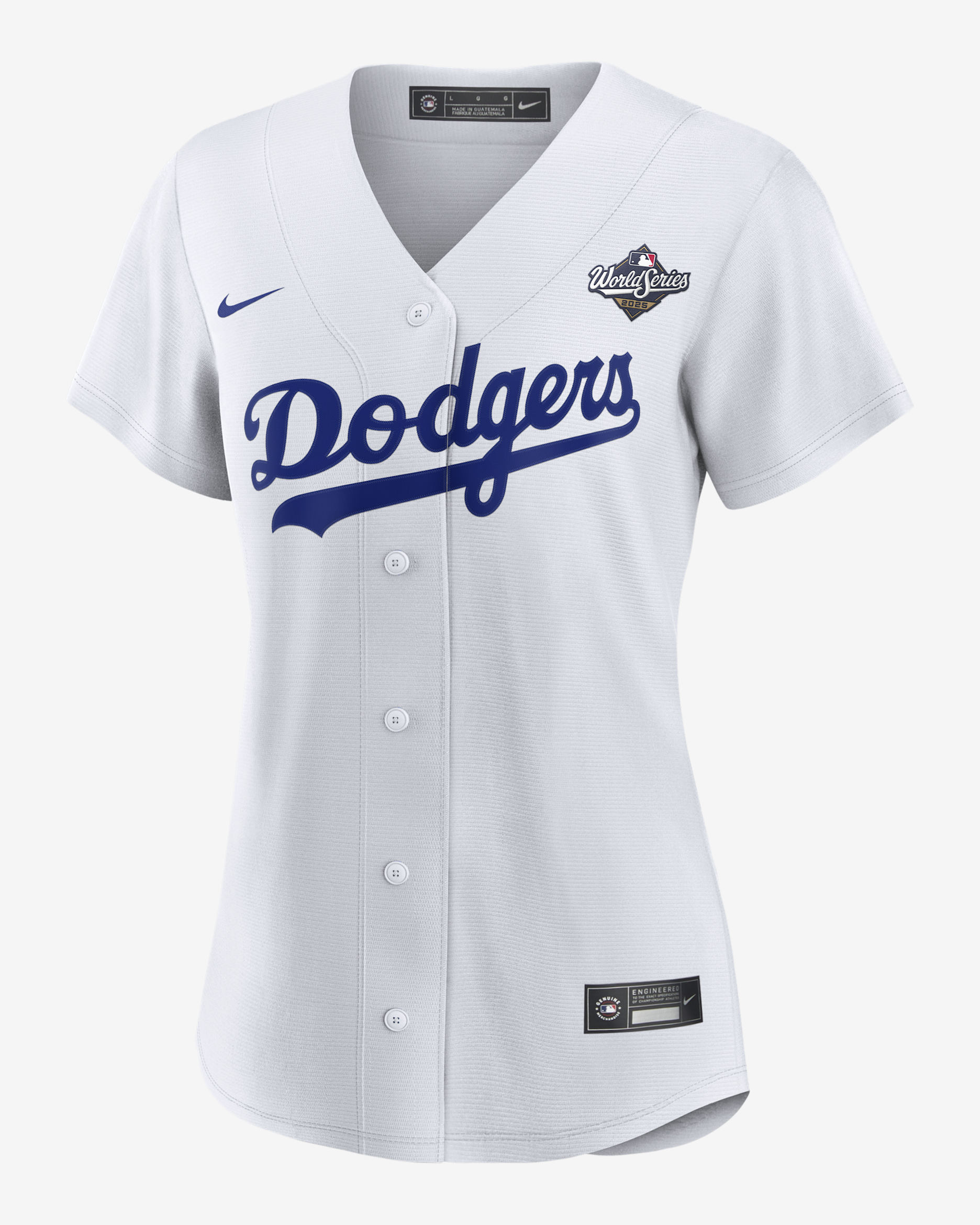 Enrique Hernández Los Angeles Dodgers 2025 World Series Participant Women's Nike MLB Replica Jersey - White