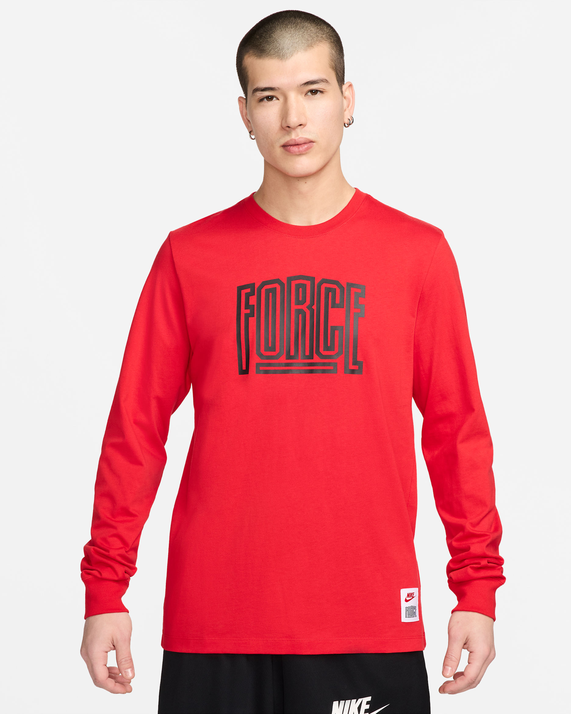 ナイキ メンズ ロングスリーブ Tシャツ - ユニバーシティレッド