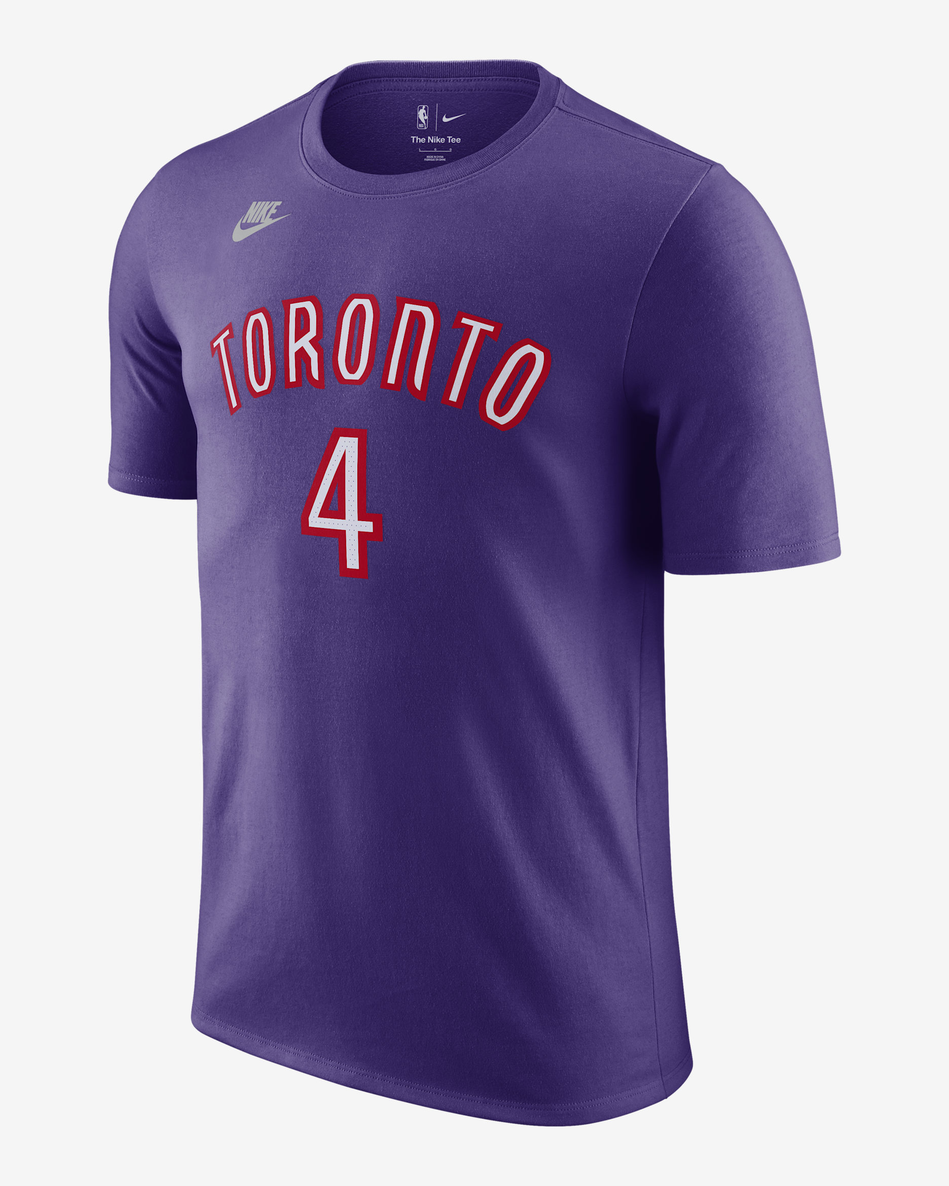 Scottie Barnes Toronto Raptors Essential Hardwood Classics Playera Nike de la NBA para hombre - Morado campo