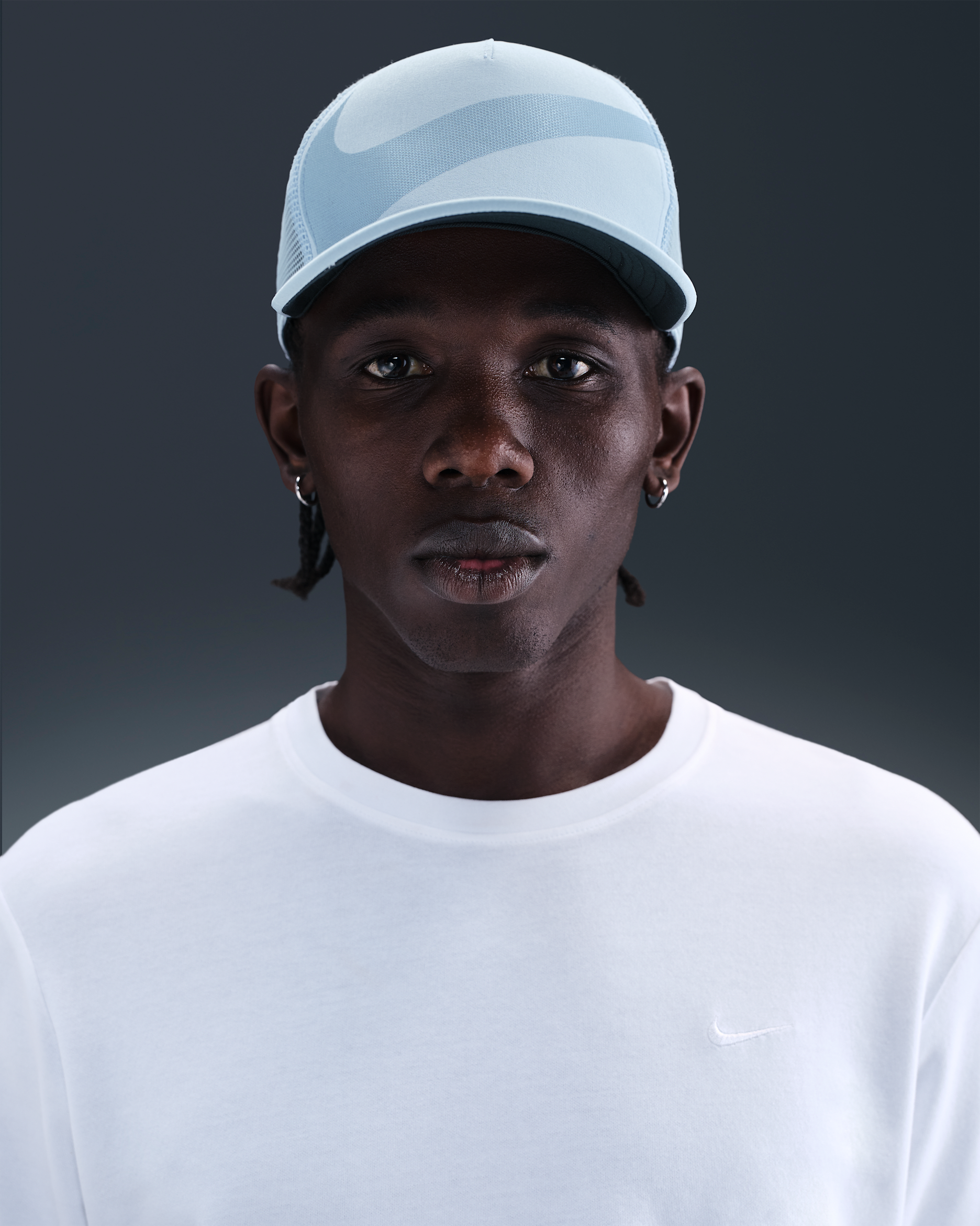 Cappello trucker Dri-FIT Nike Rise - Celestine Blue