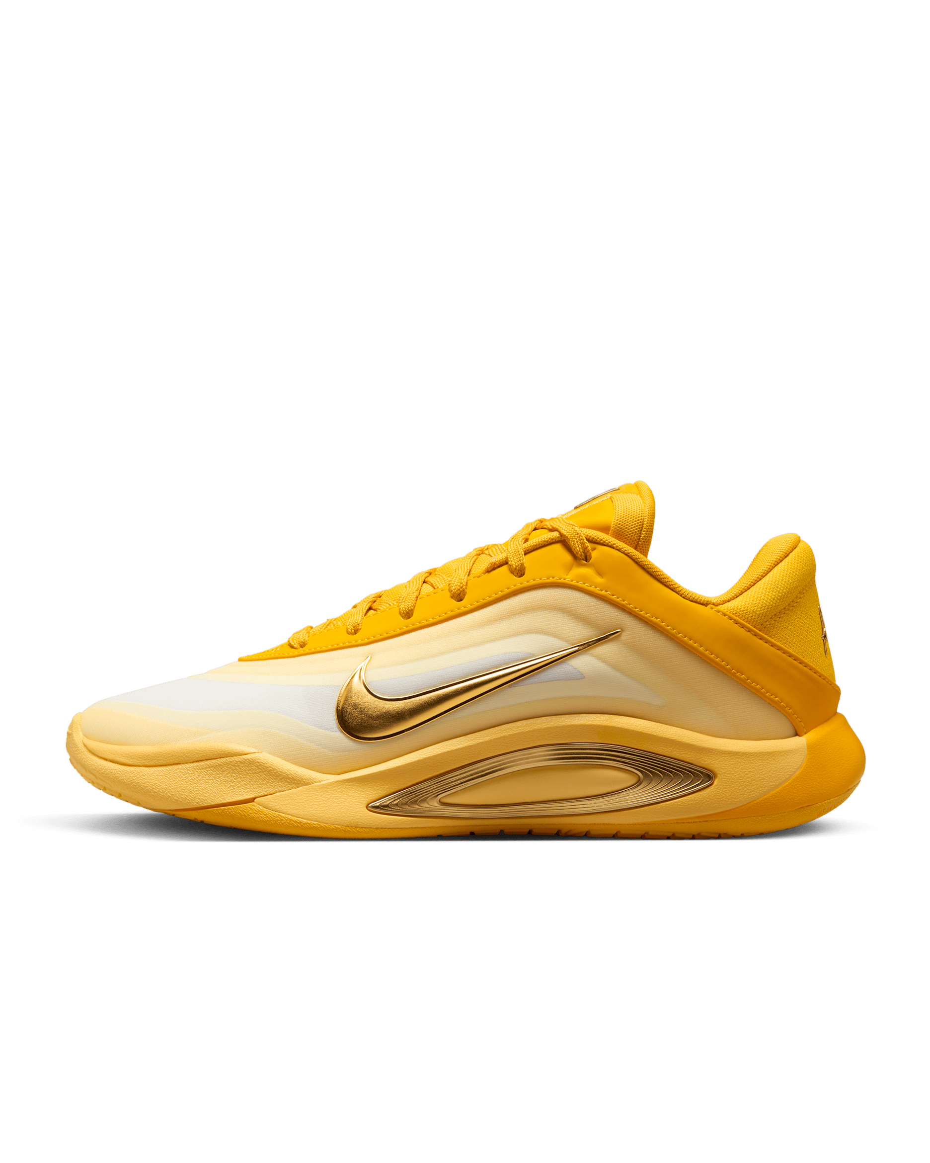 A'One "Sunshine" A'ja Wilson Basketball Shoes - University Gold/Topaz Gold/Soft Yellow/Metallic Gold