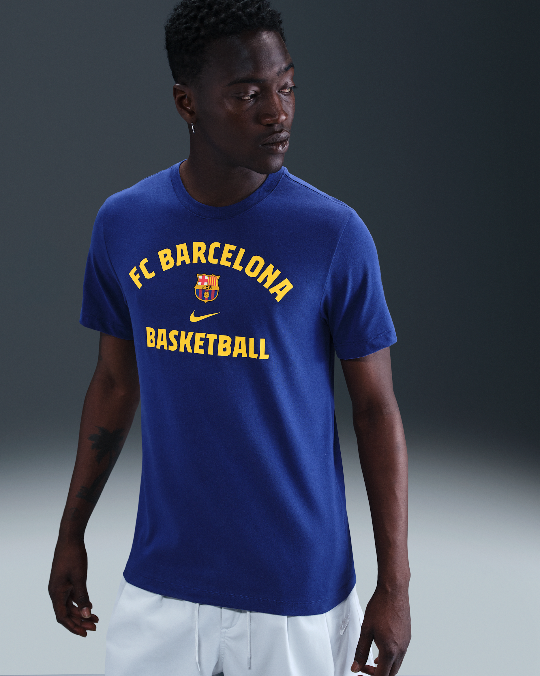 FCB Team-Kurzarmshirt (Herren) - Deep Royal Blue