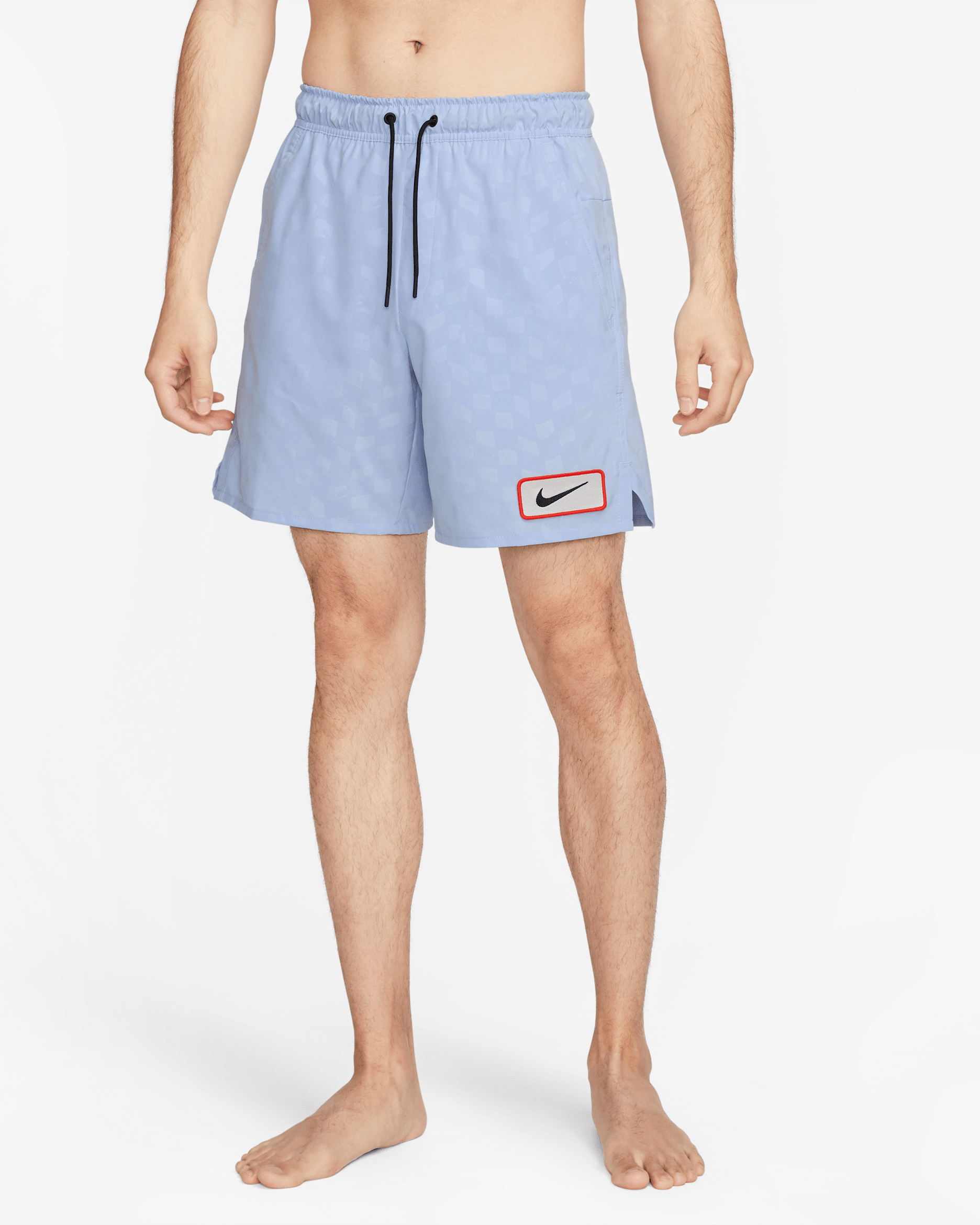 Nike Dri-FIT Unlimited Men's 18cm (approx.) Woven Unlined Fitness Shorts - Cobalt Bliss/Black