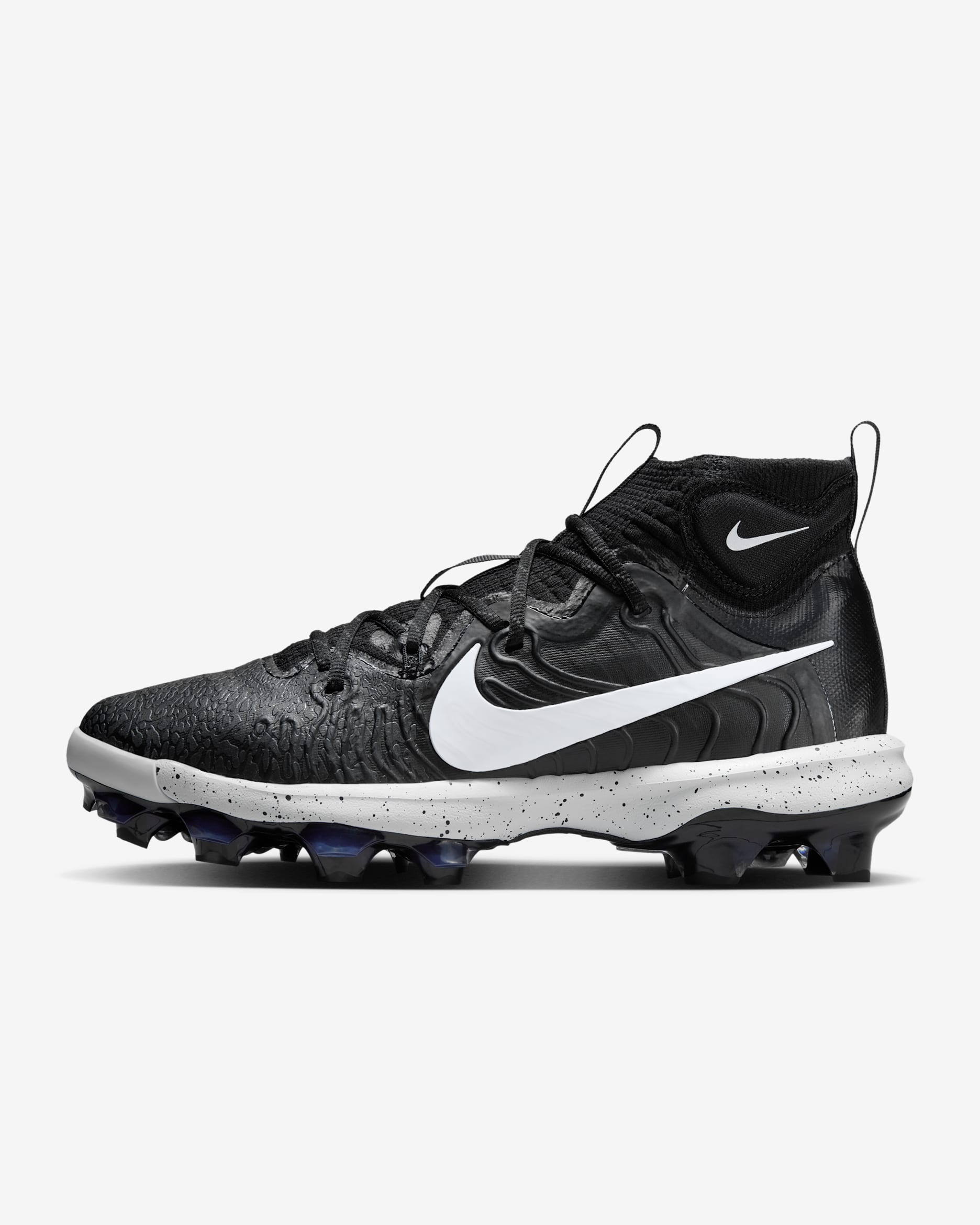 Tacos de béisbol para hombre Nike Alpha Huarache NXT MCS - Negro/Gris humo oscuro/Blanco