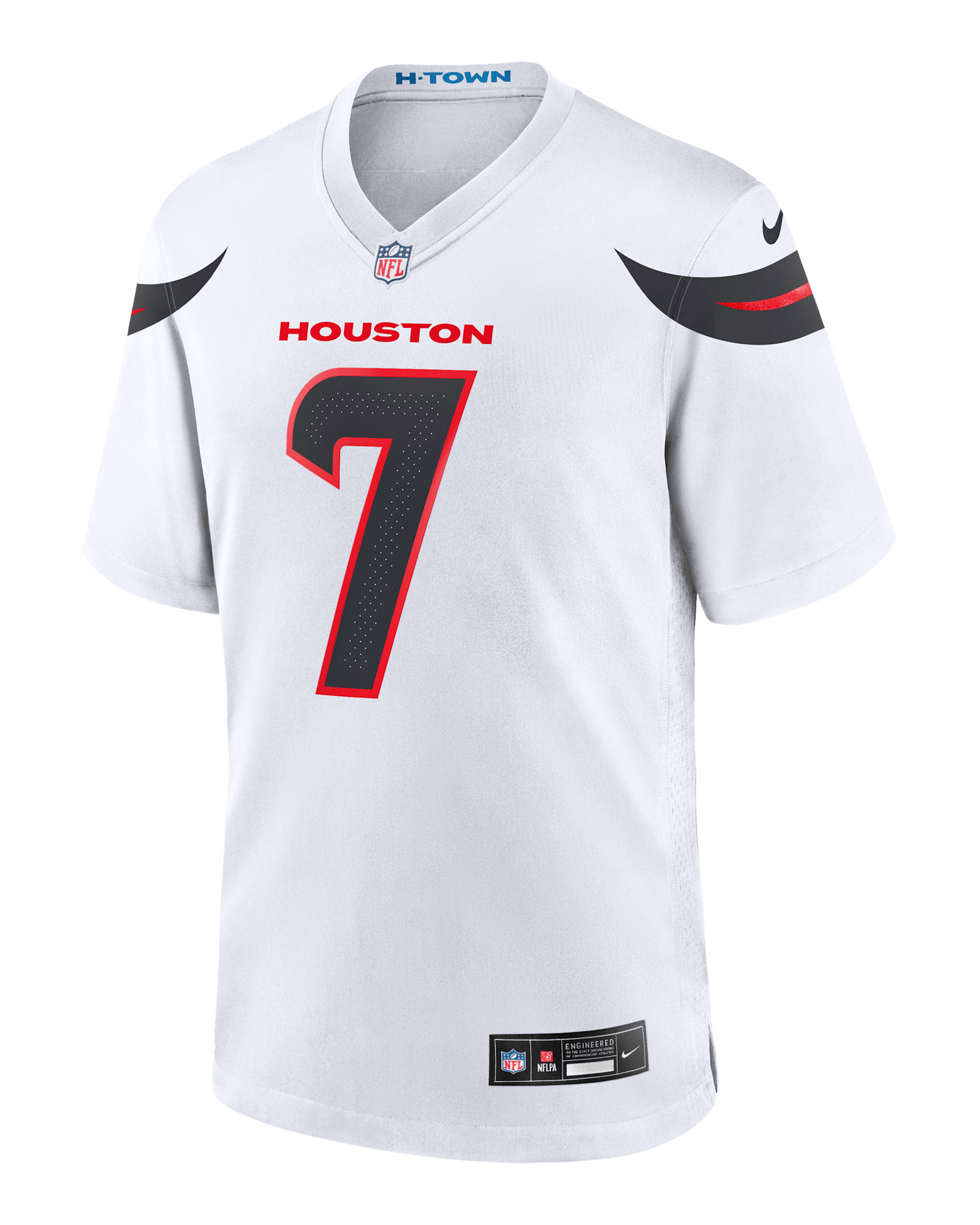 C.J. Jersey de fútbol americano Nike de la NFL Game para hombre C.J. Stroud Houston Texans - Blanco