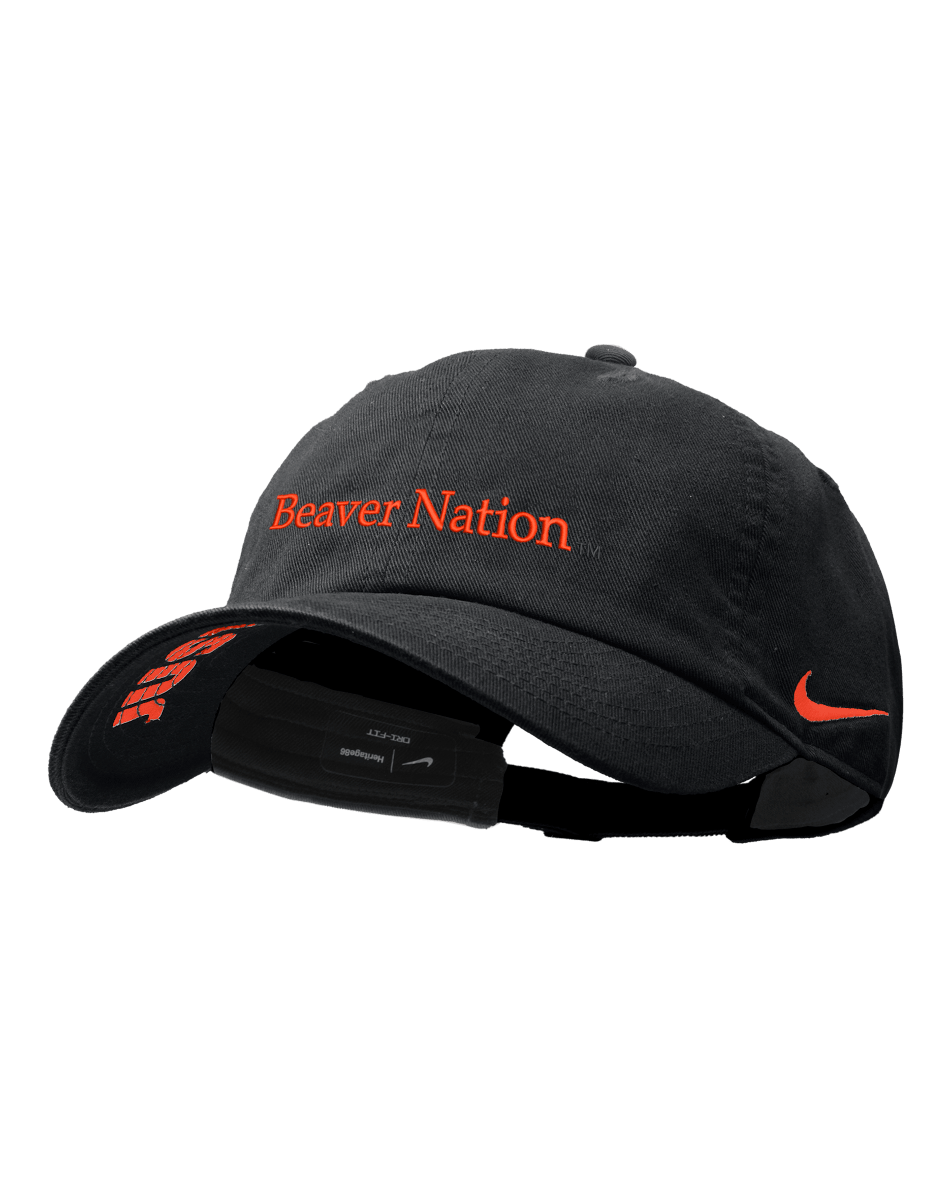 Oregon State Nike College Cap - Black