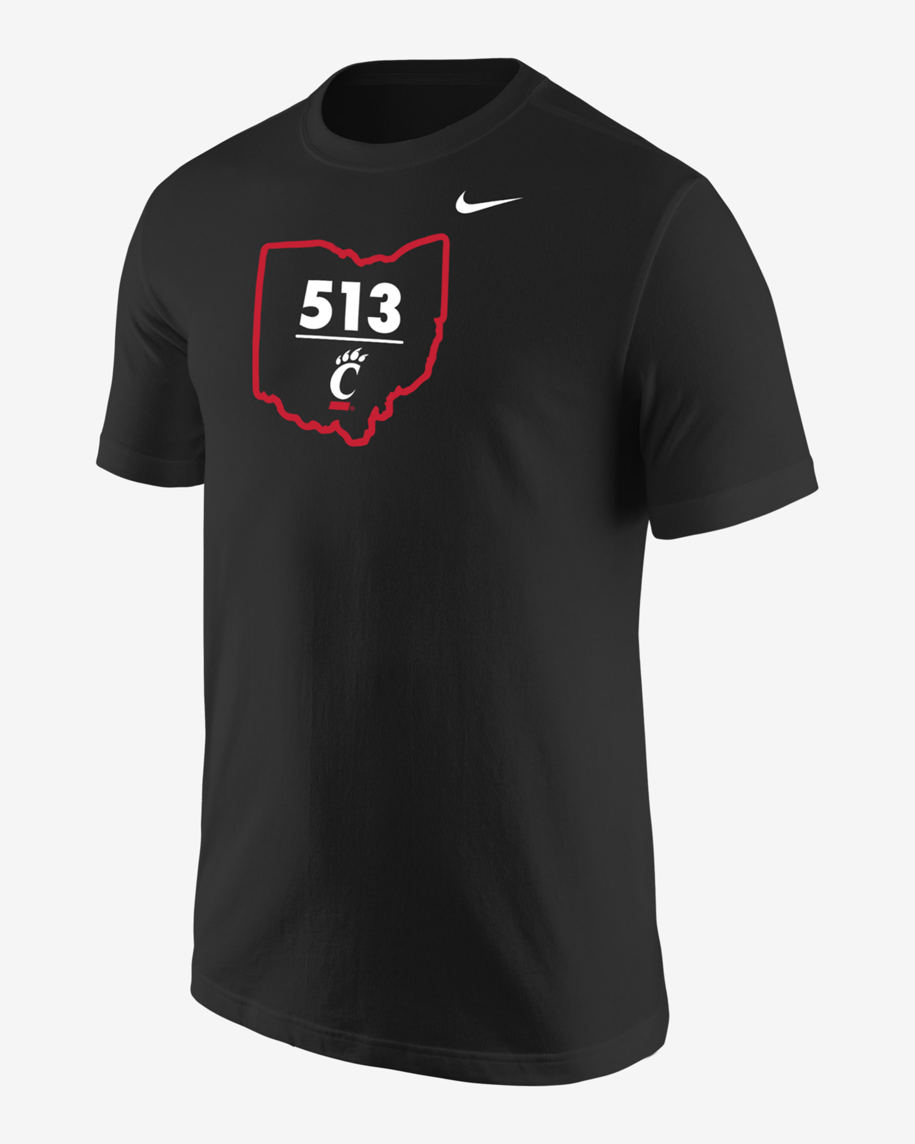 Cincinnati Men's Nike College T-Shirt - Black