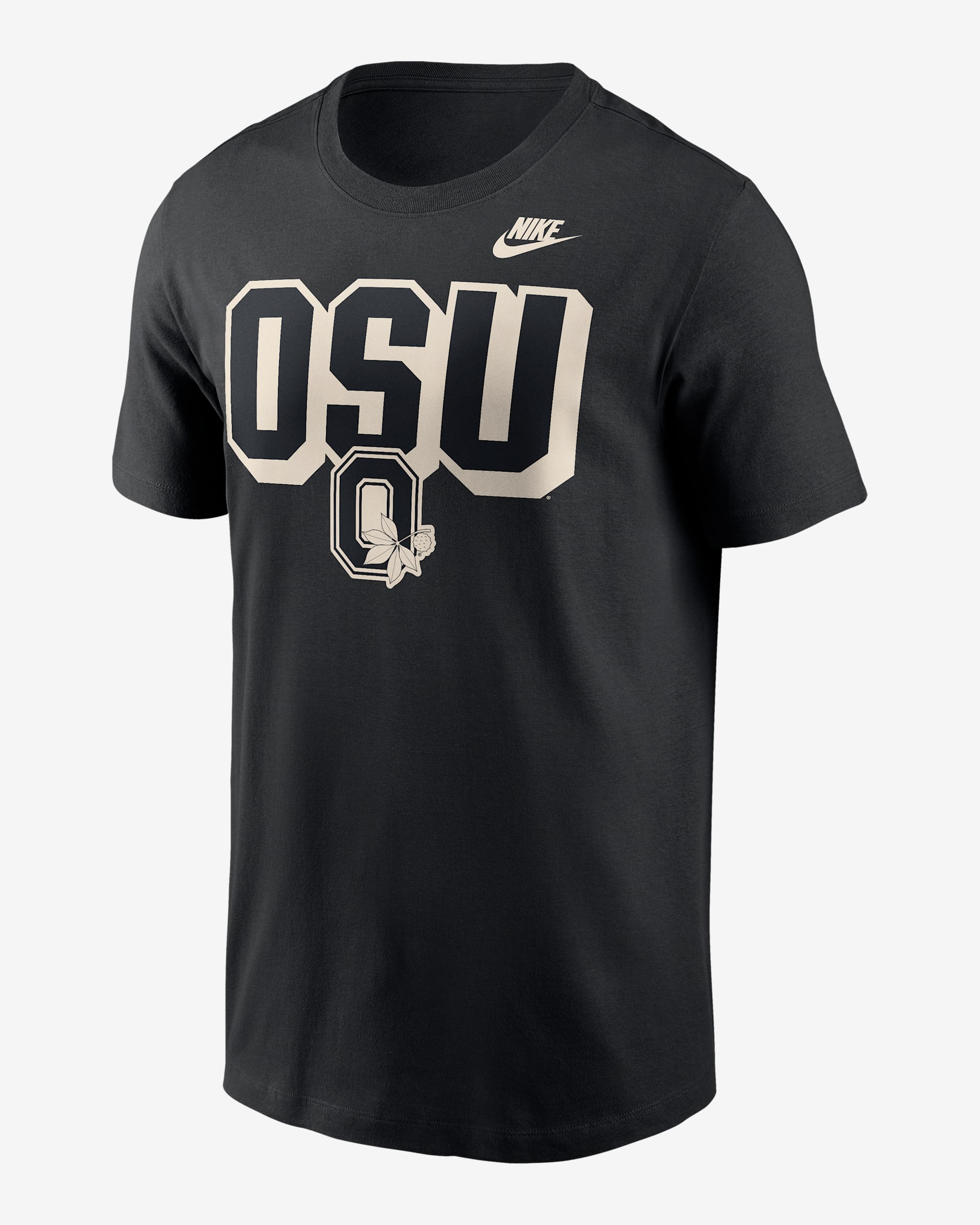 Ohio State Team Bold Men's Nike College T-Shirt - Black