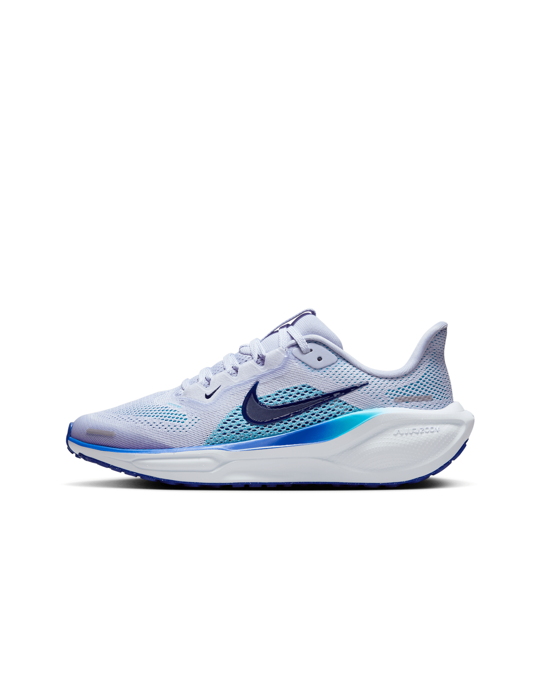 Běžecké silniční boty Nike Pegasus 41 pro větší děti - Ghost/Football Grey/Deep Night/Blue Void