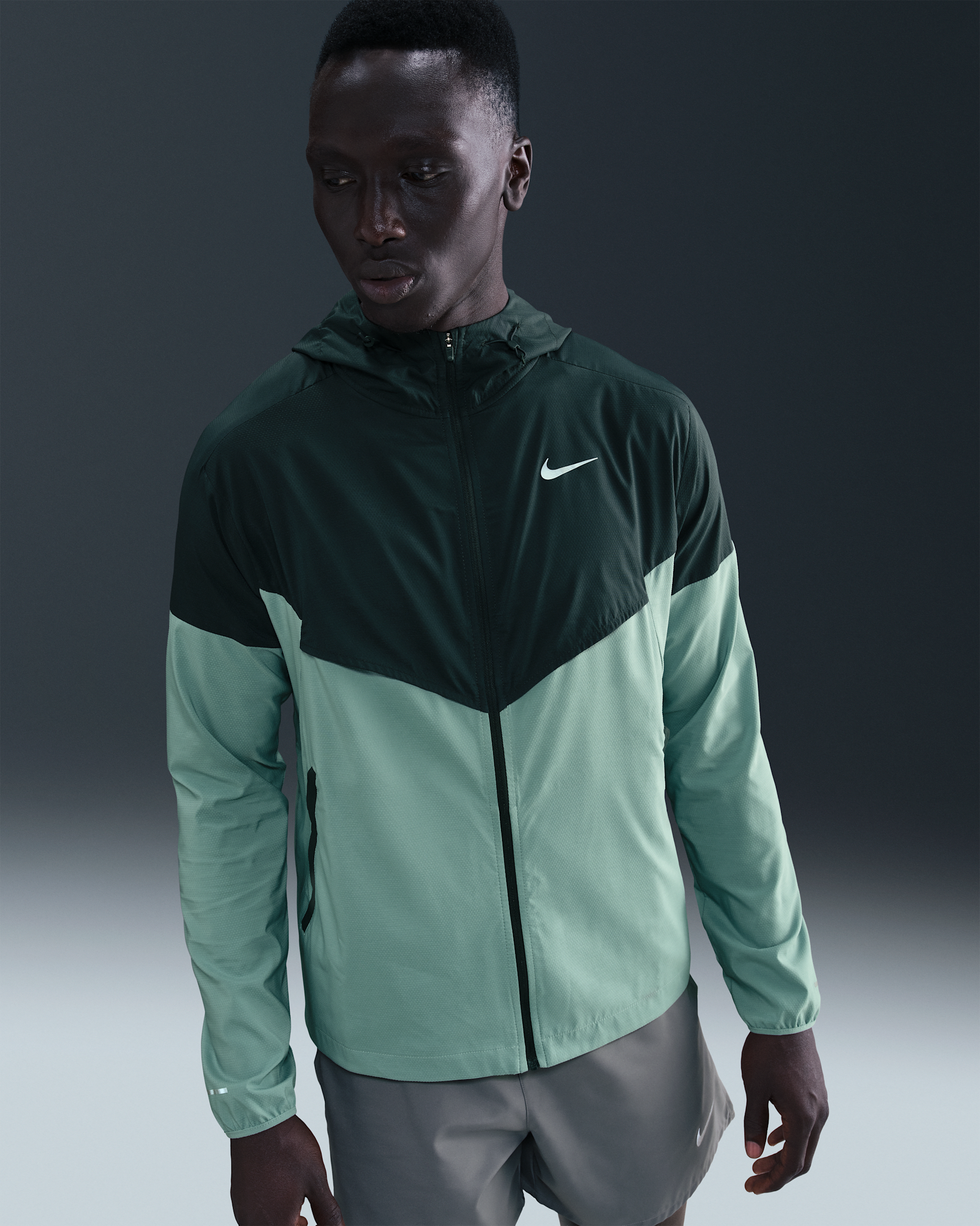 Ανδρικό τζάκετ για τρέξιμο Nike Impossibly Light Windrunner - Seaweed/Seaweed/Cannon