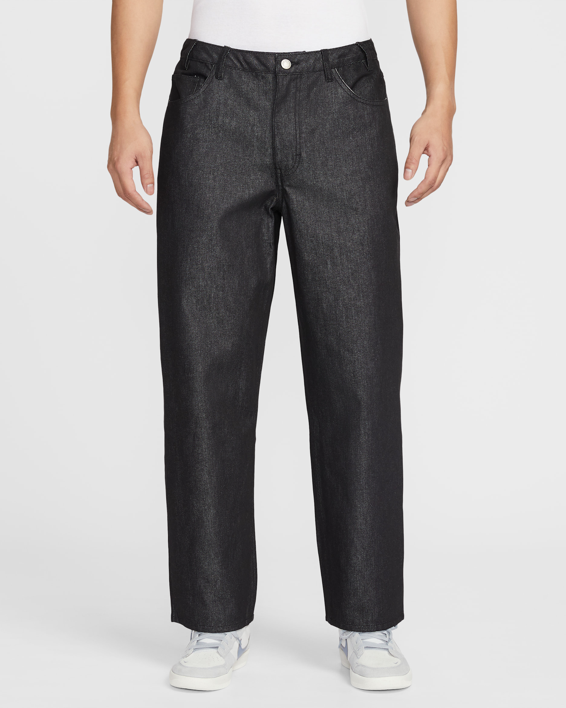 Nike SB Men's Loose Denim Skate Pants - Black