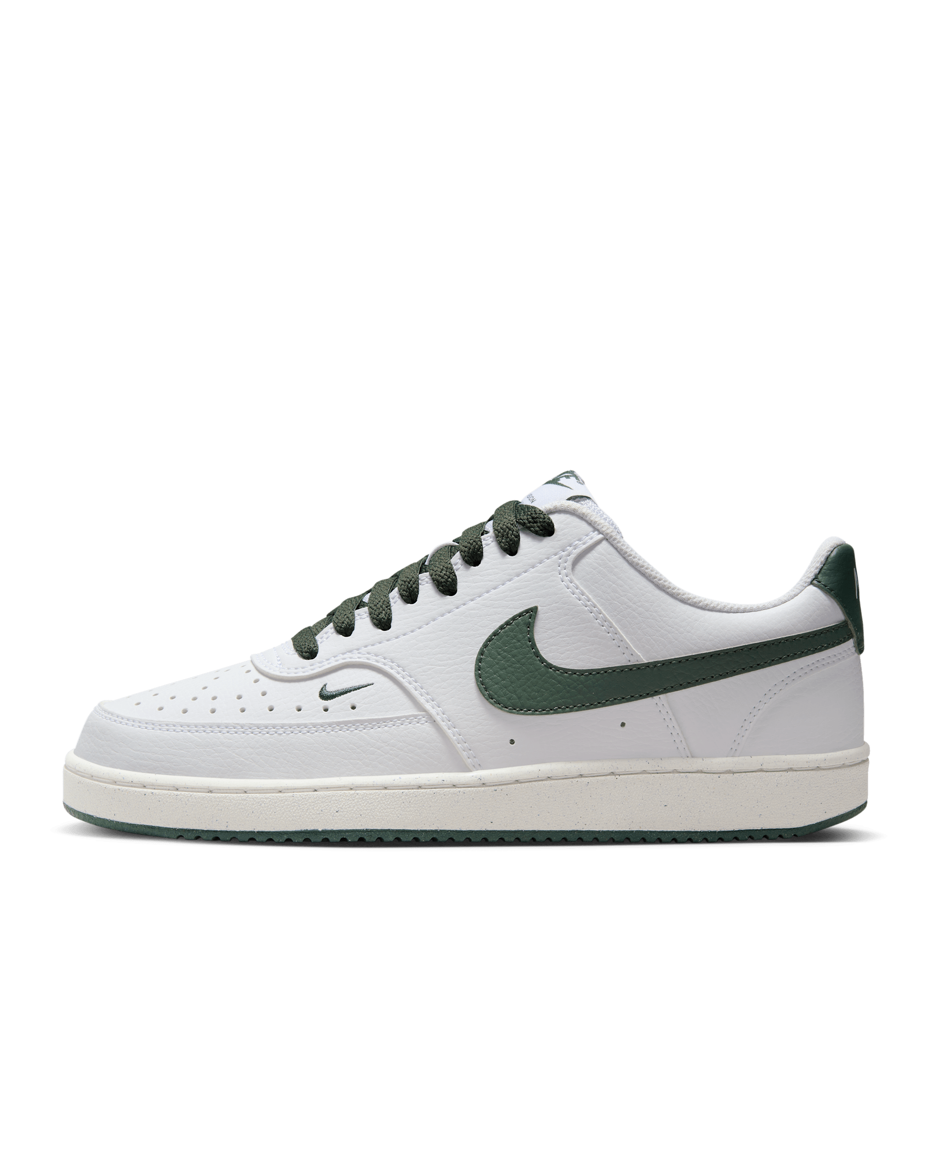 Nike Court Vision Low Next Nature Schuh (Damen) - Weiß/Stadium Green/Sail/Vintage Green