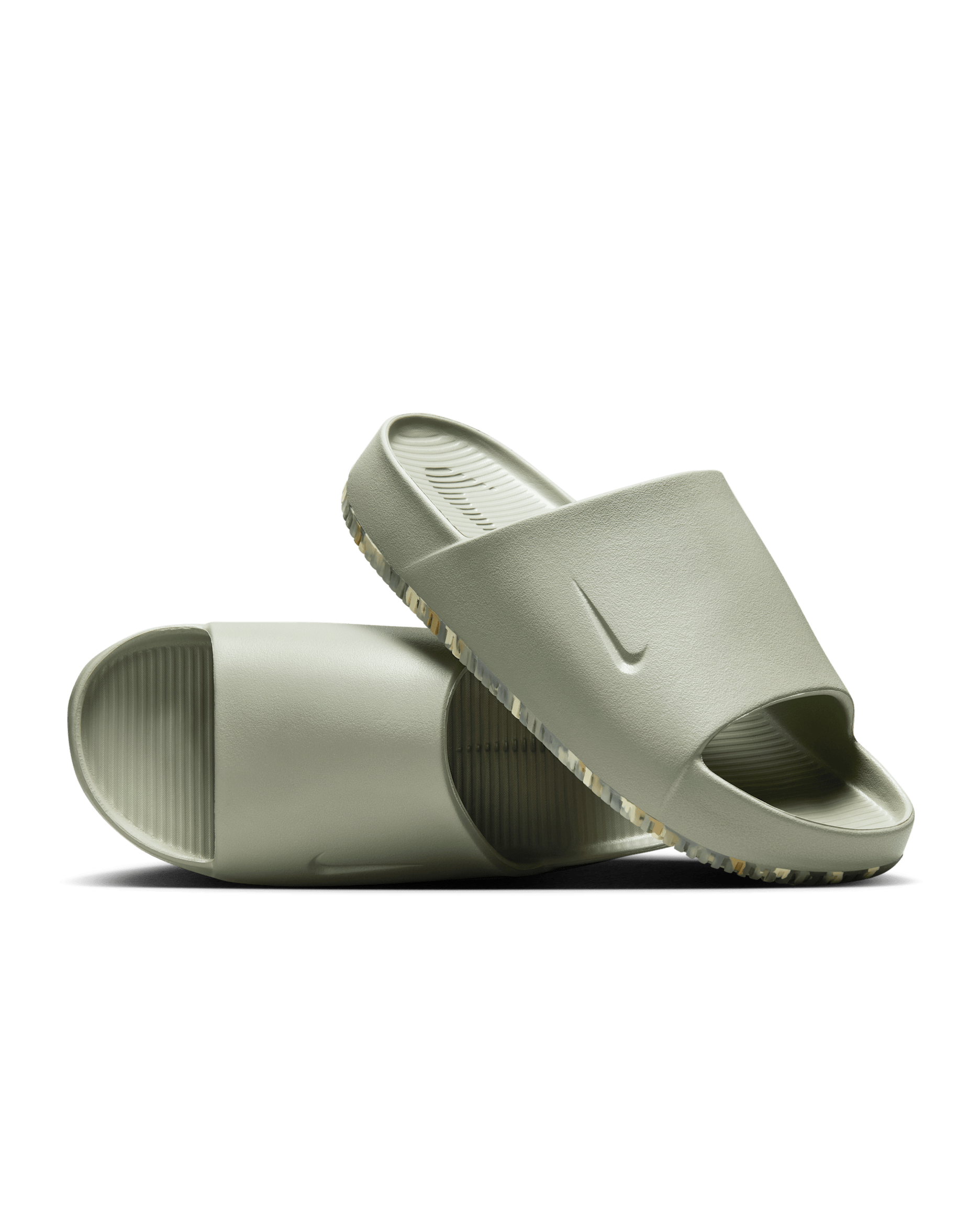 Nike Calm Men's Slides - Light Army/Light Khaki/College Grey/Light Army