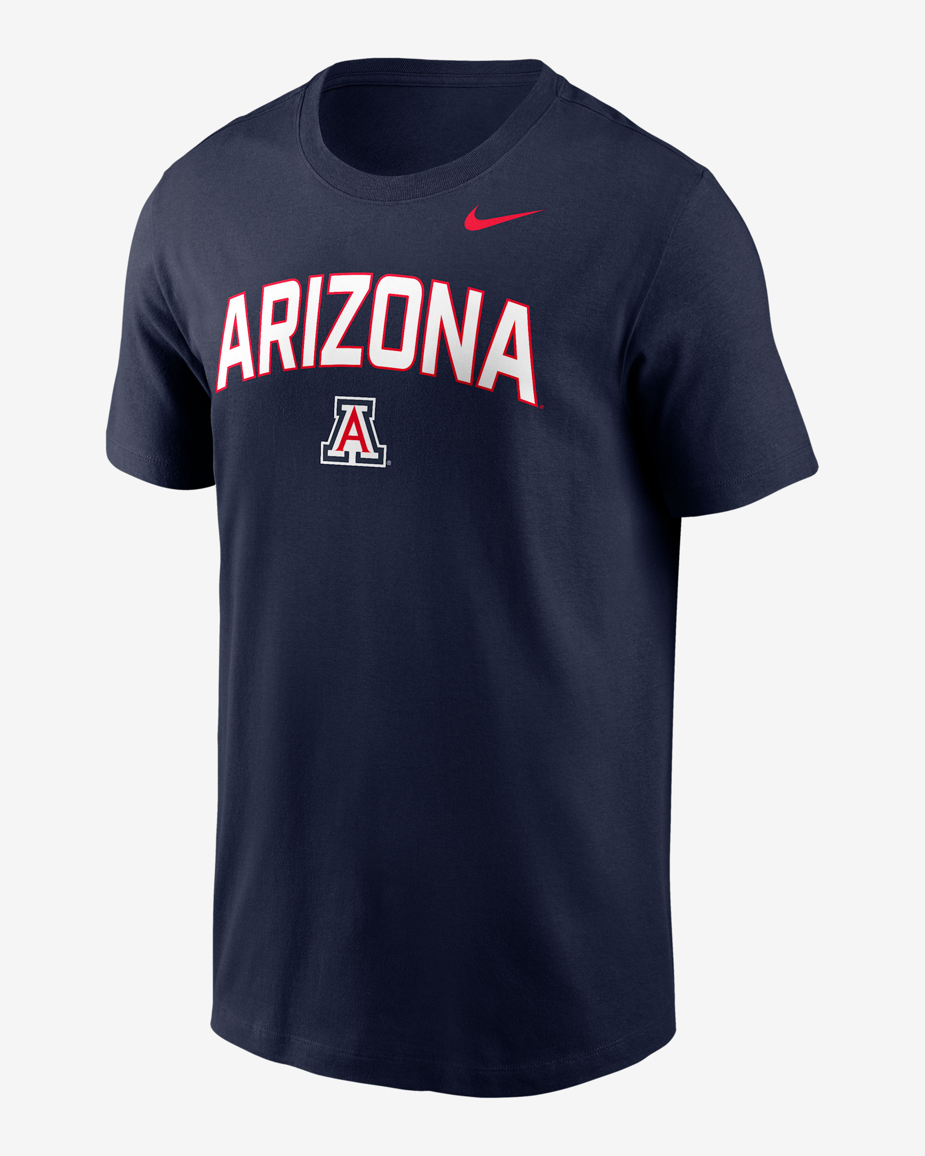 Arizona Primetime Arch Stack Men's Nike College T-Shirt - Navy