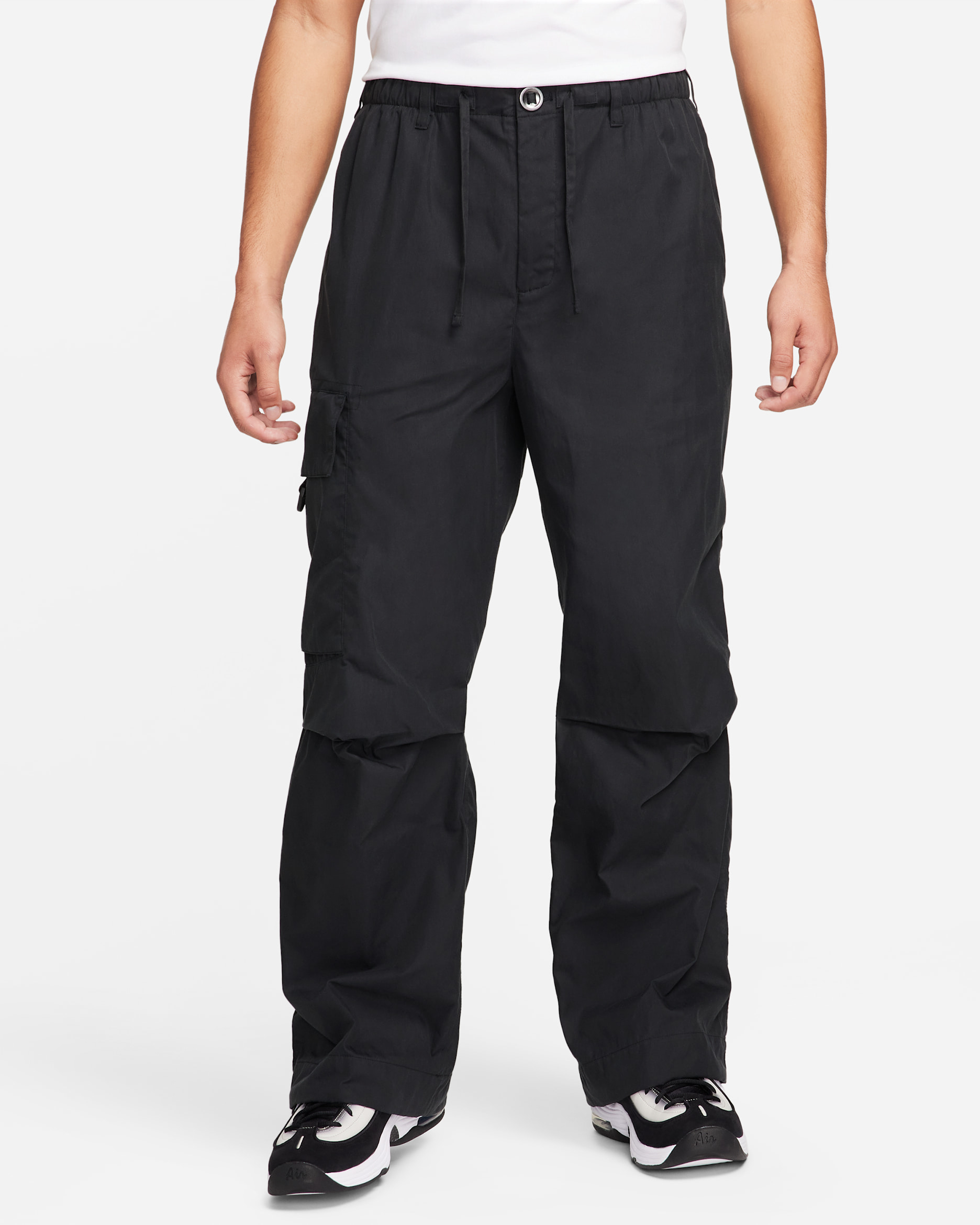 Nike Sportswear Tech Pack Men's Waxed Canvas Cargo Pants - Black/Black/Black