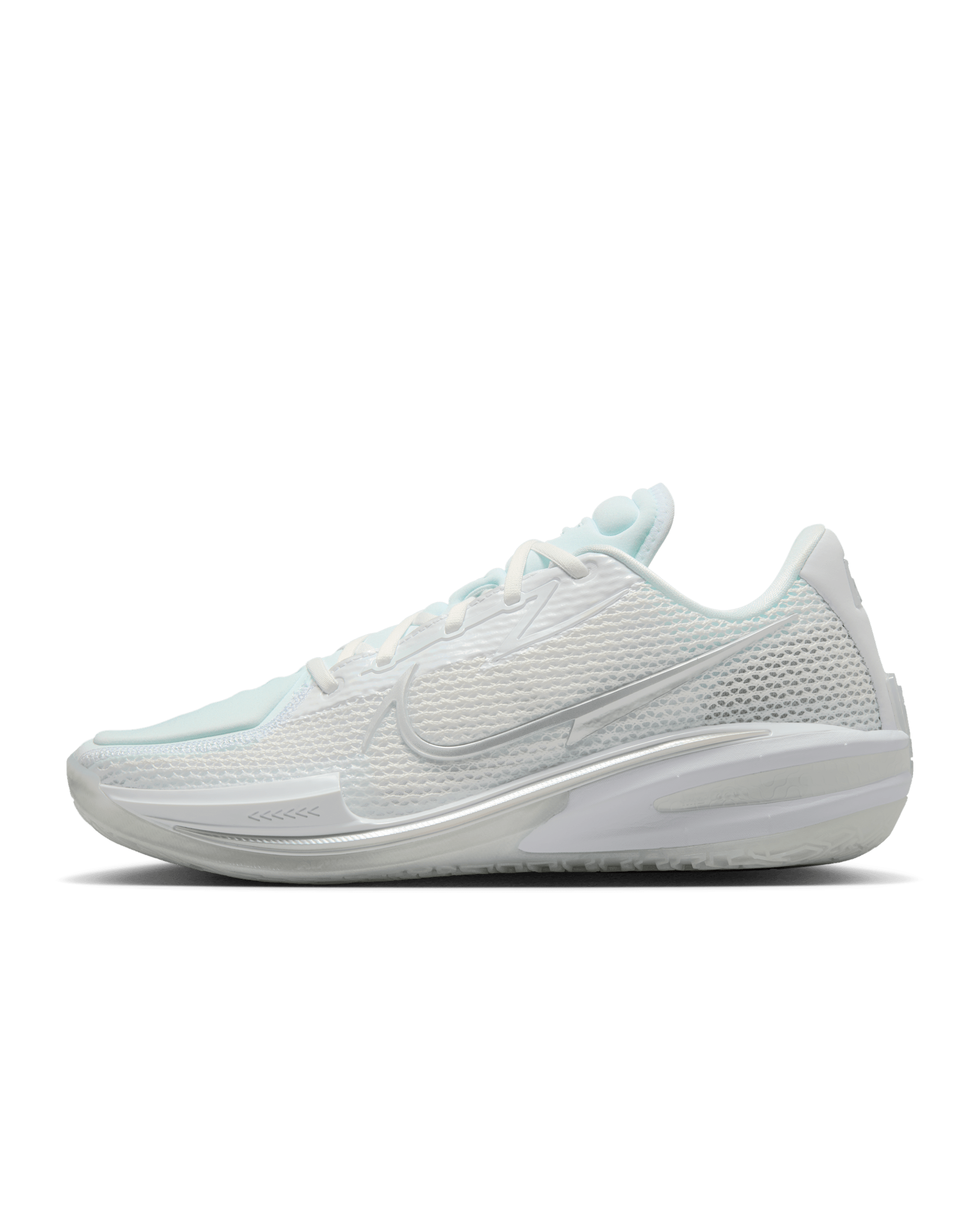 Nike G.T. Cut Basketball Shoes - White/Chrome