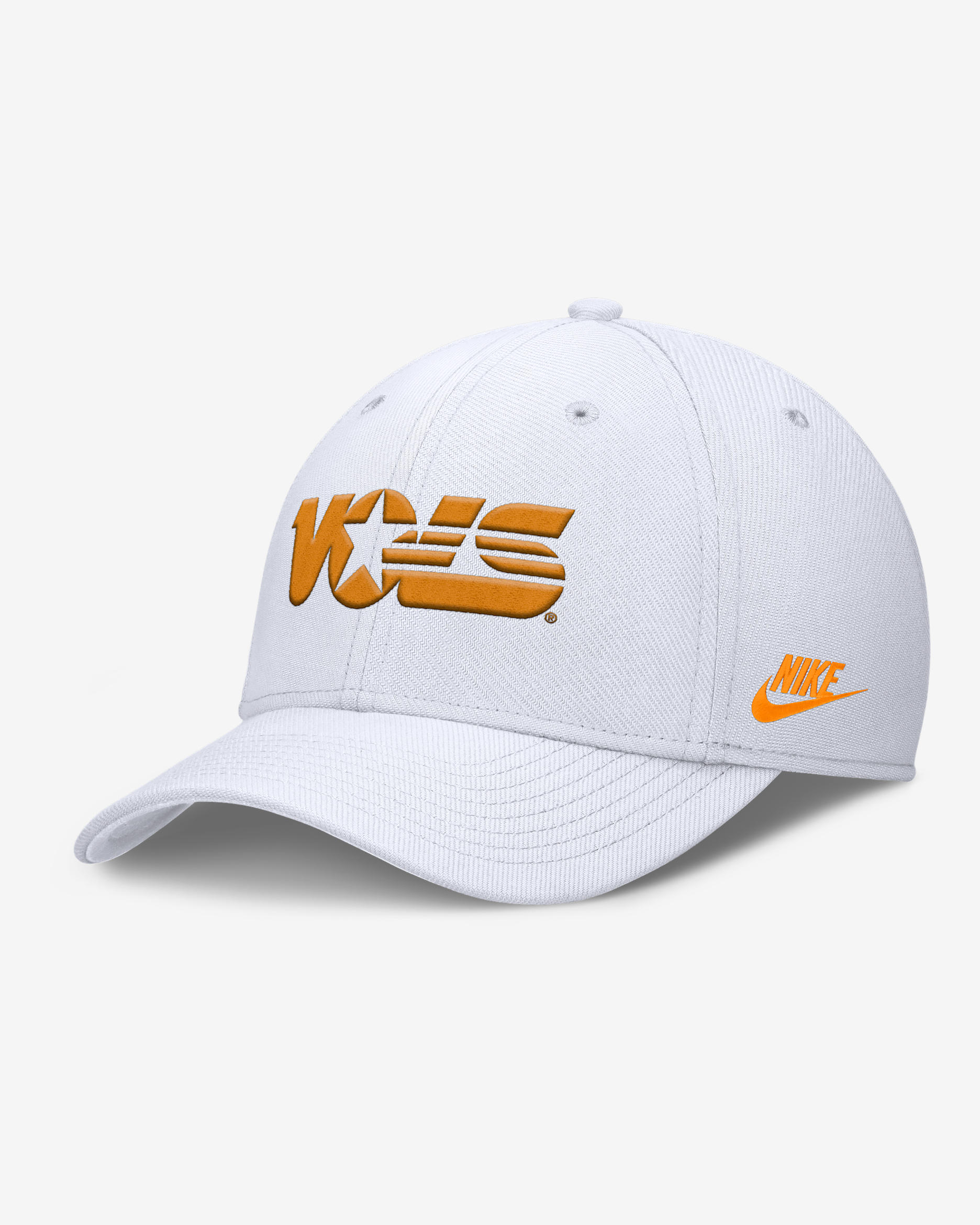 Tennessee Primetime Rise Academic Men's Nike Dri-FIT College Hat - White