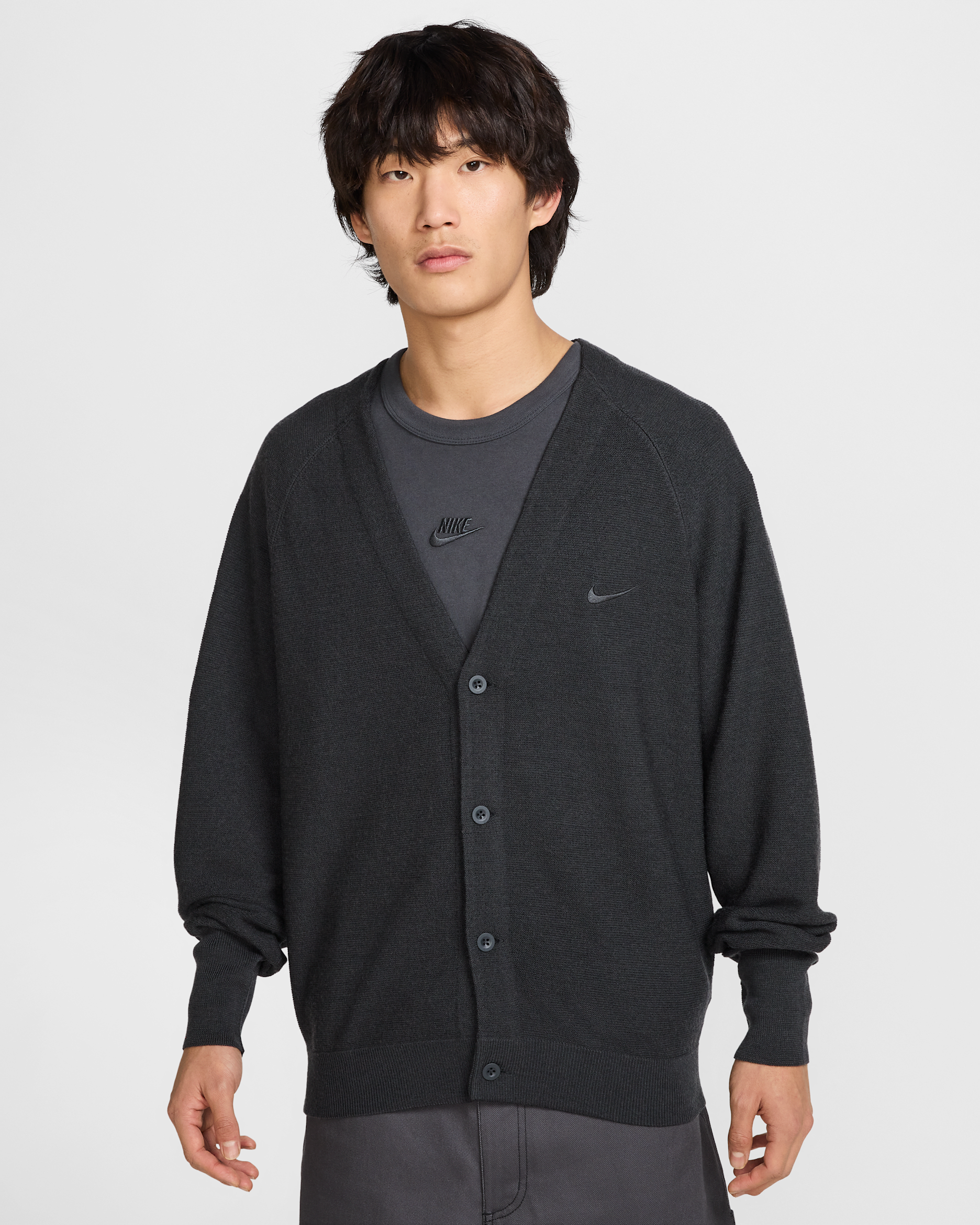 Nike Sportswear Cardigan - Off-Noir/Off-Noir