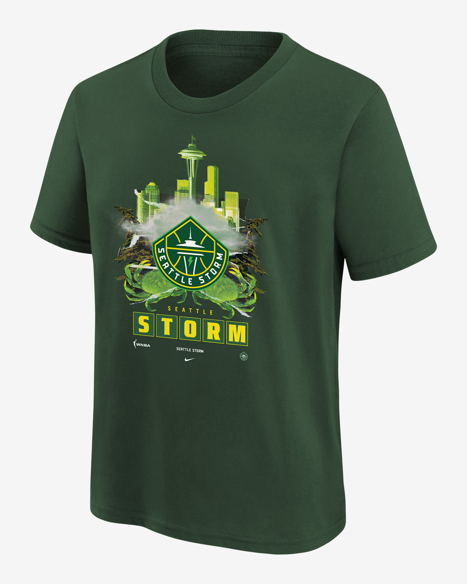 Seattle Storm Big Kids' Nike WNBA T-Shirt - Fir
