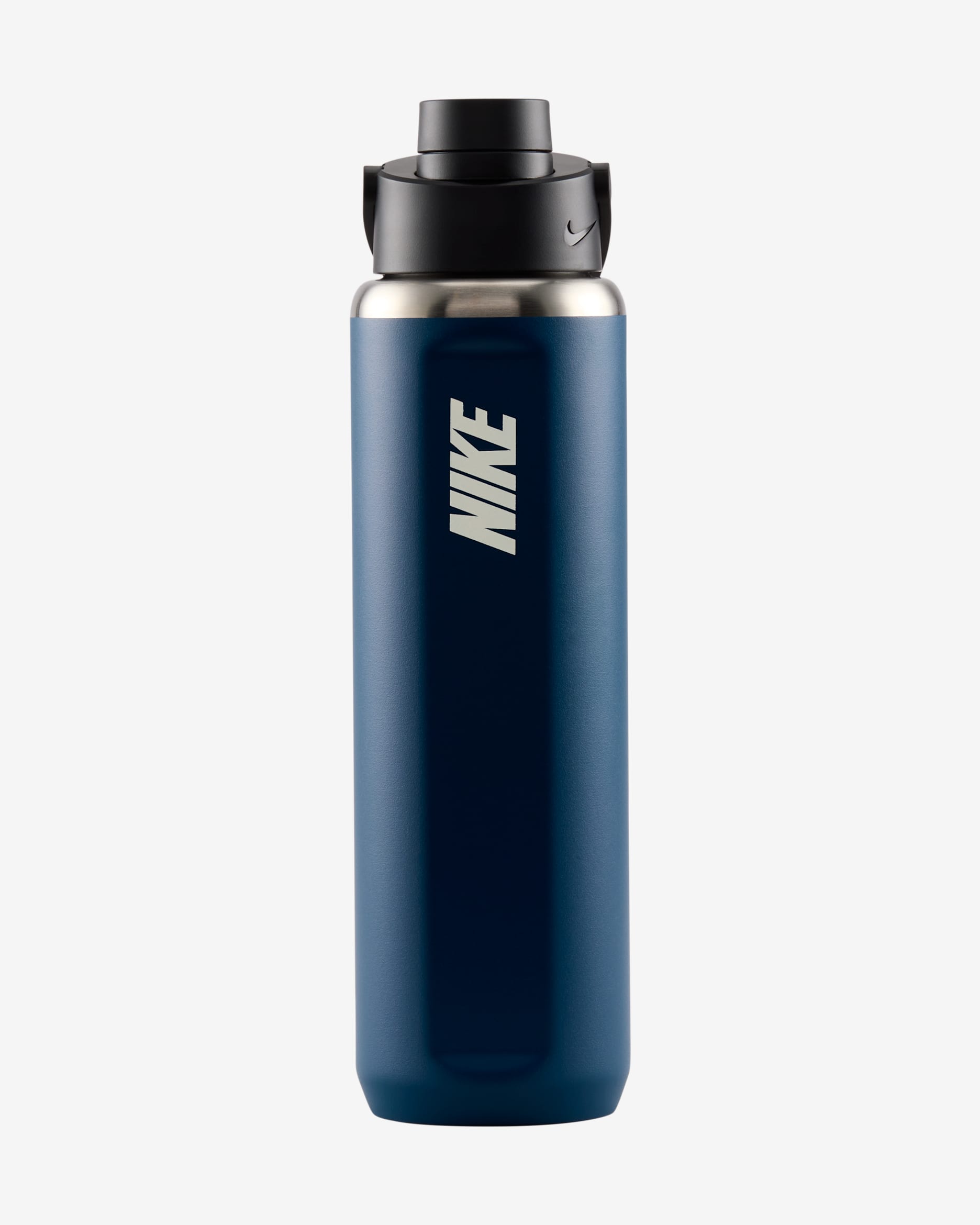 Borraccia in acciaio inossidabile Nike Recharge (710 ml) - Blue Force/Nero