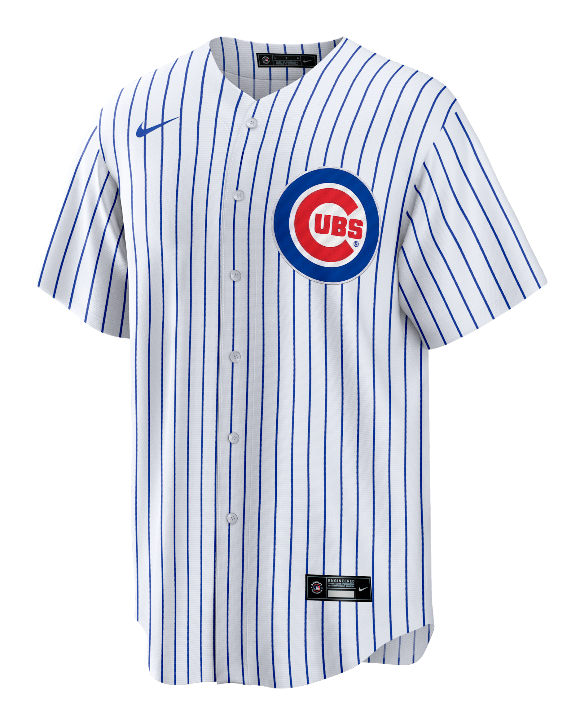 Jersey Nike de la MLB Replica para hombre Nico Hoerner Chicago Cubs - Blanco