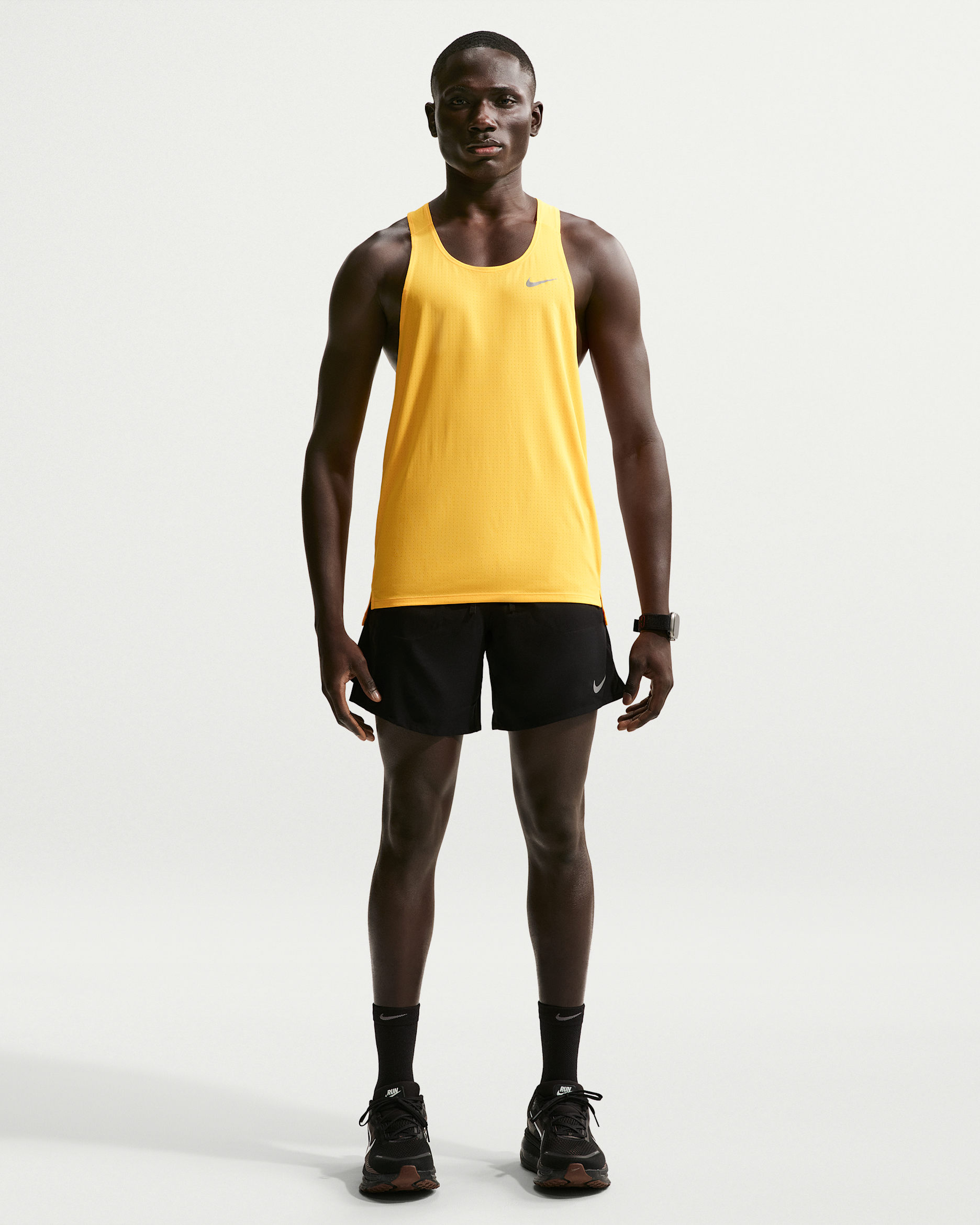 Nike Stride Men's Dri-FIT 7" 2-in-1 Running Shorts - Black